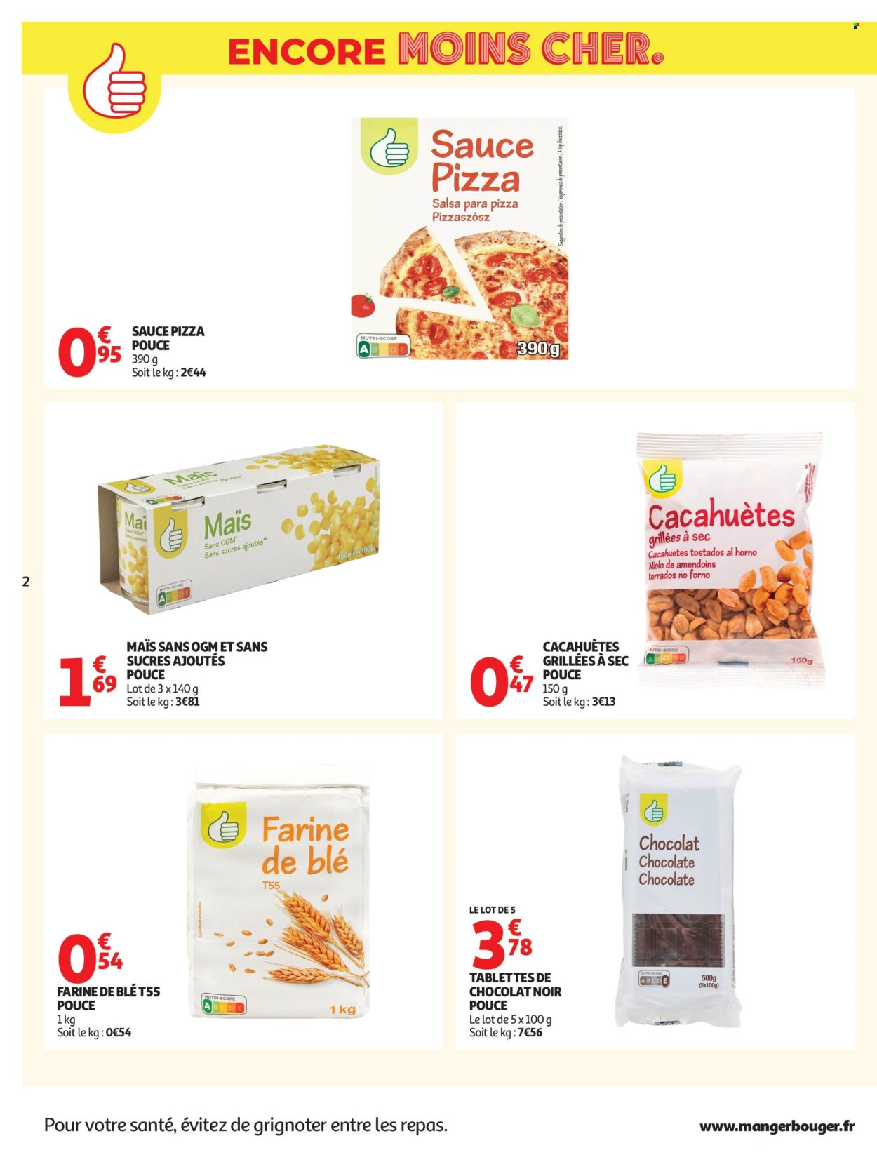 Catalogue AUCHAN - Petits prix marque Pouce