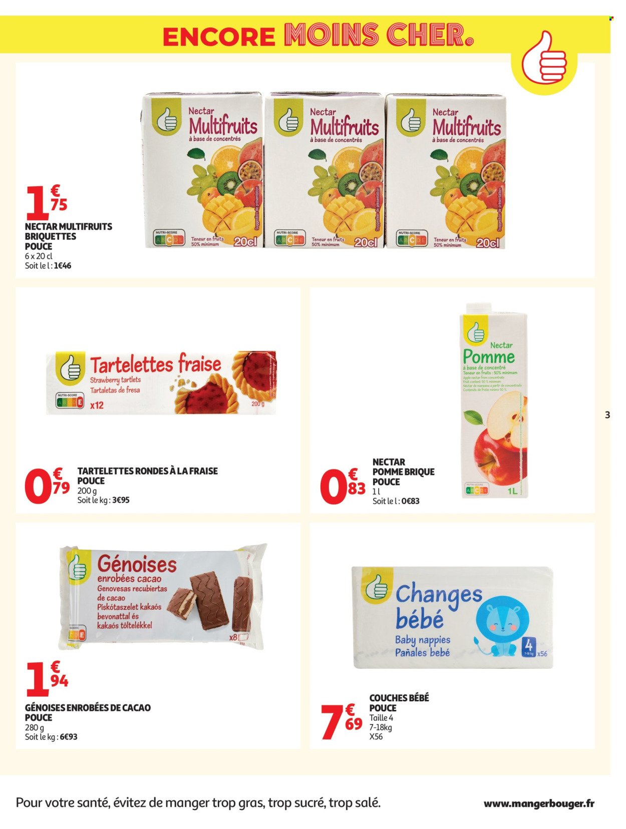 Catalogue AUCHAN - Petits prix marque Pouce