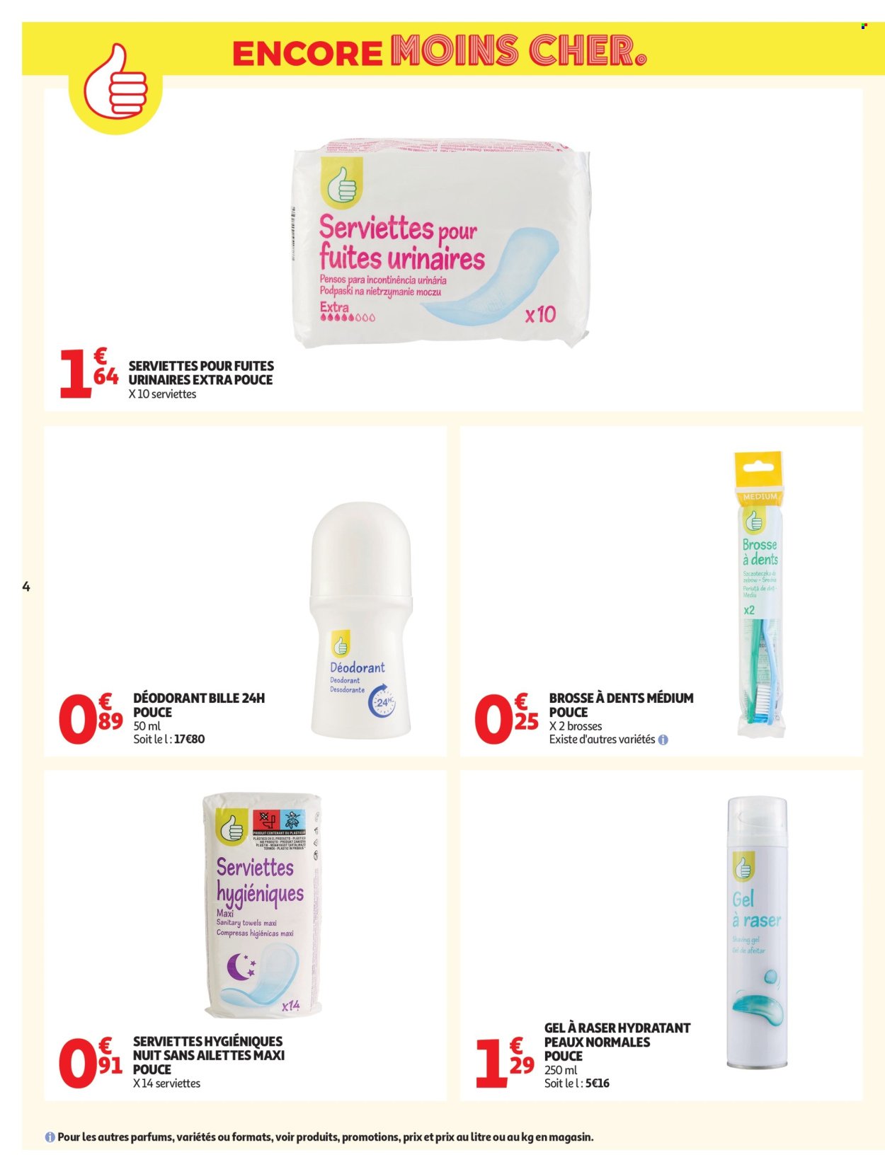 Catalogue AUCHAN - Petits prix marque Pouce