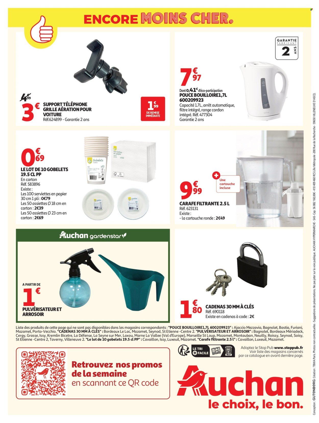 Catalogue AUCHAN - Petits prix marque Pouce