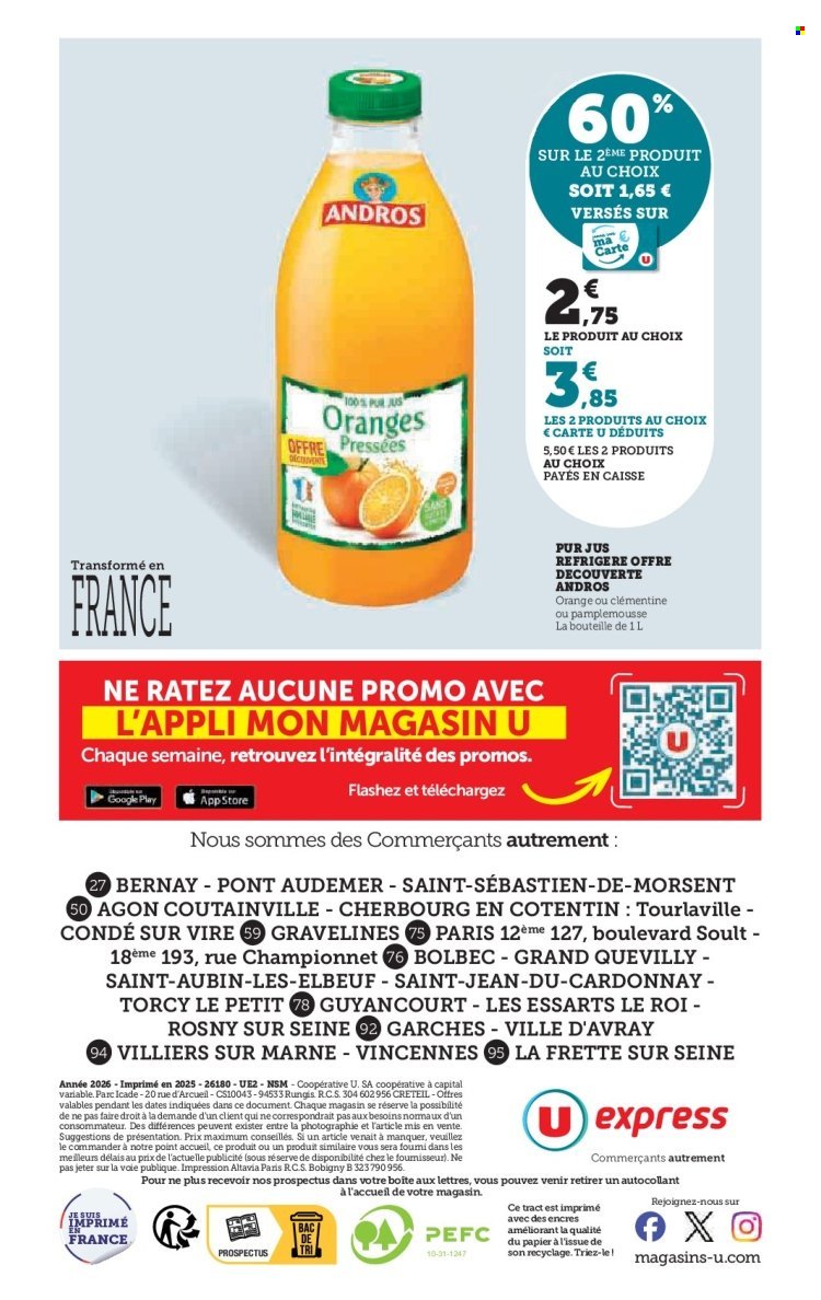 Catalogue U EXPRESS - Les prix bas de la semaine