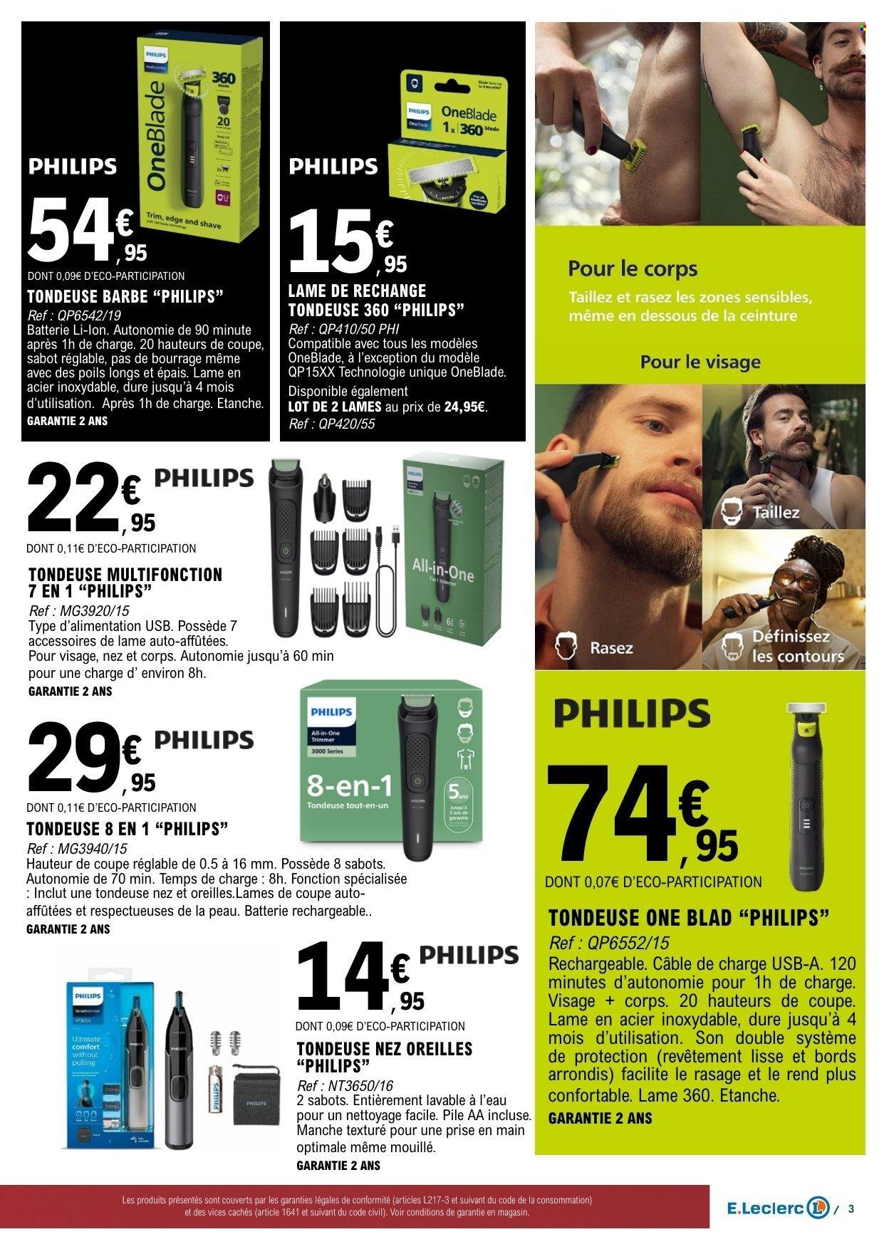 Catalogue E.LECLERC - Du mardi 25 août 2026