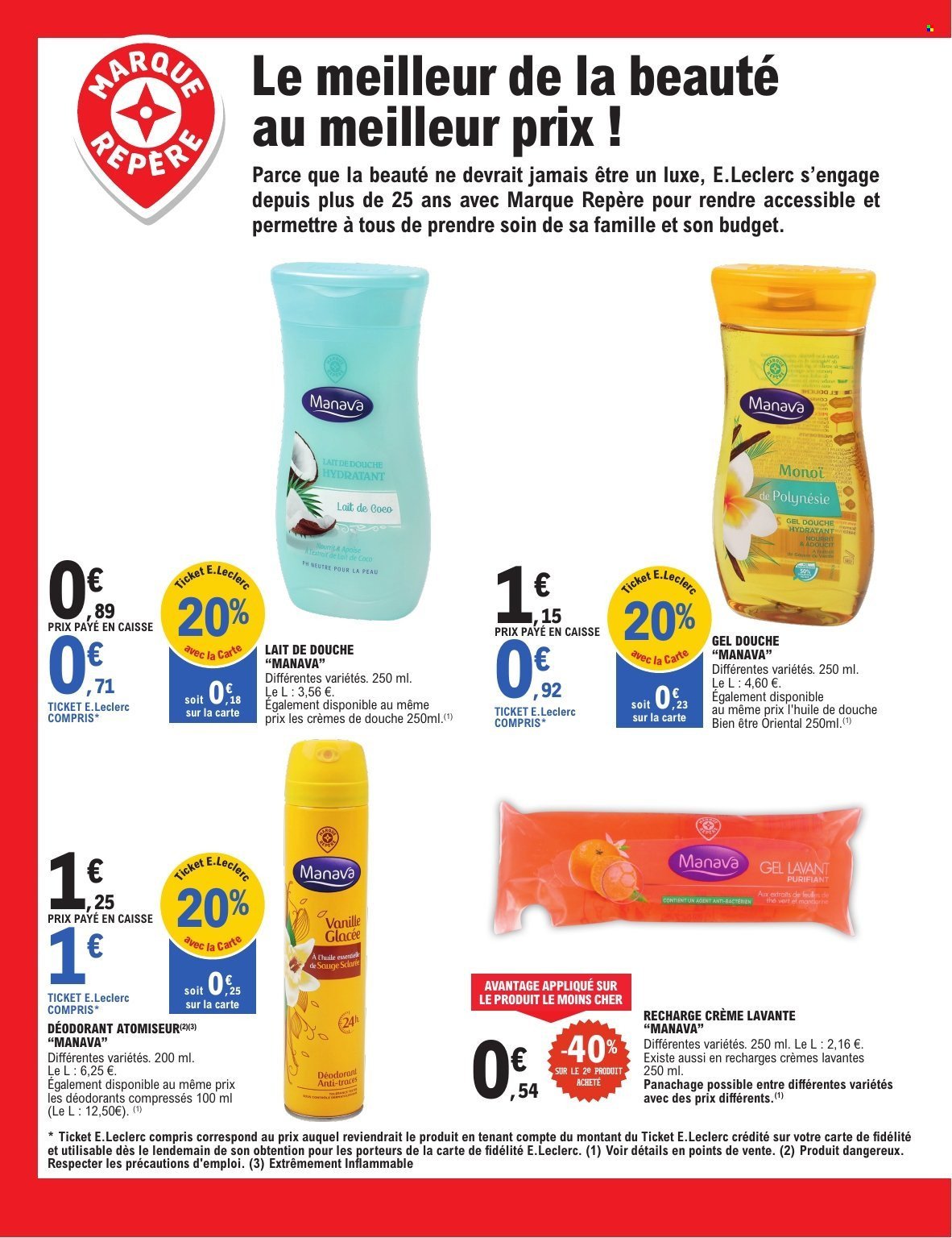 Catalogue E.LECLERC - BEAUTE PRINTEMPS