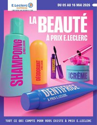Catalogue E.LECLERC - BEAUTE PRINTEMPS