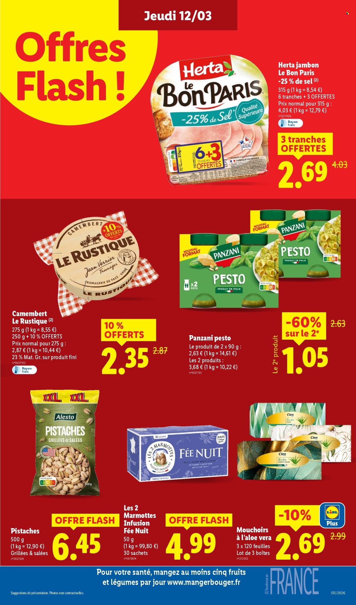 Catalogue LIDL - Les promos de la semaine (2026-03-12 - 2026-03-18)