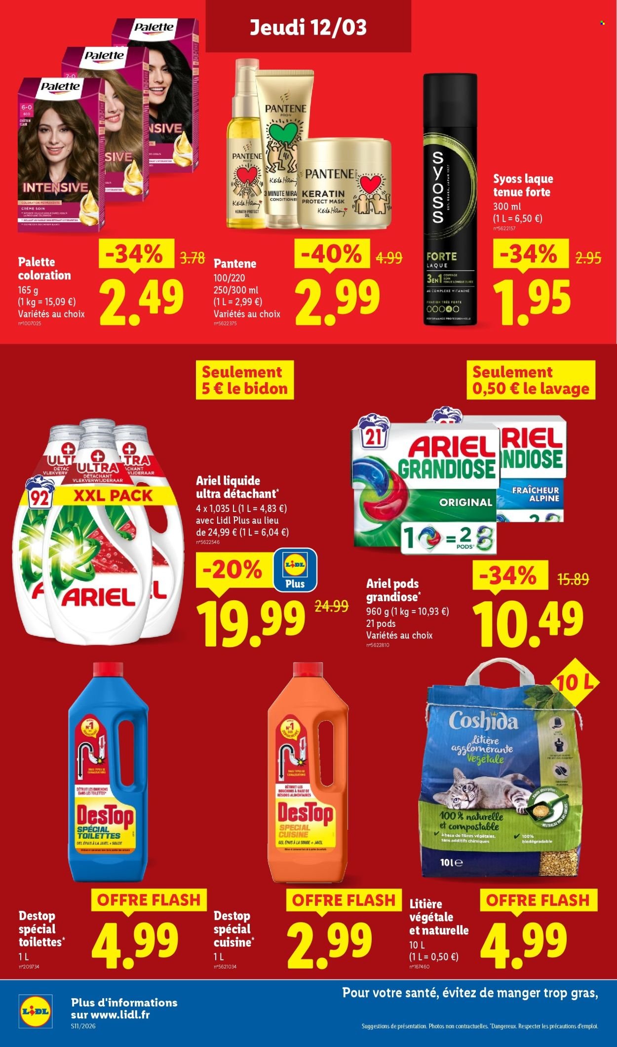 Catalogue LIDL - Les promos de la semaine (2026-03-12 - 2026-03-18)