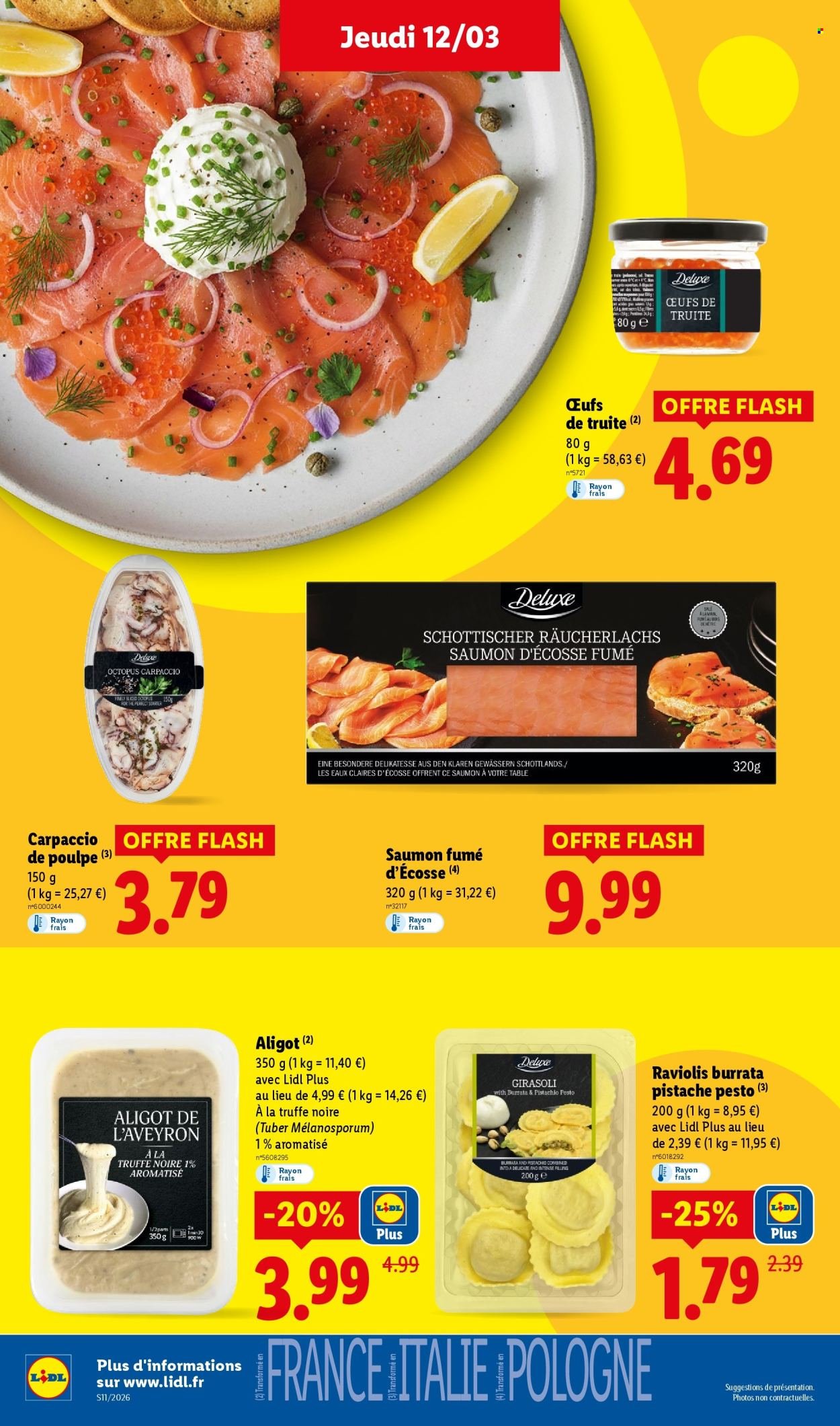 Catalogue LIDL - Les promos de la semaine (2026-03-12 - 2026-03-18)