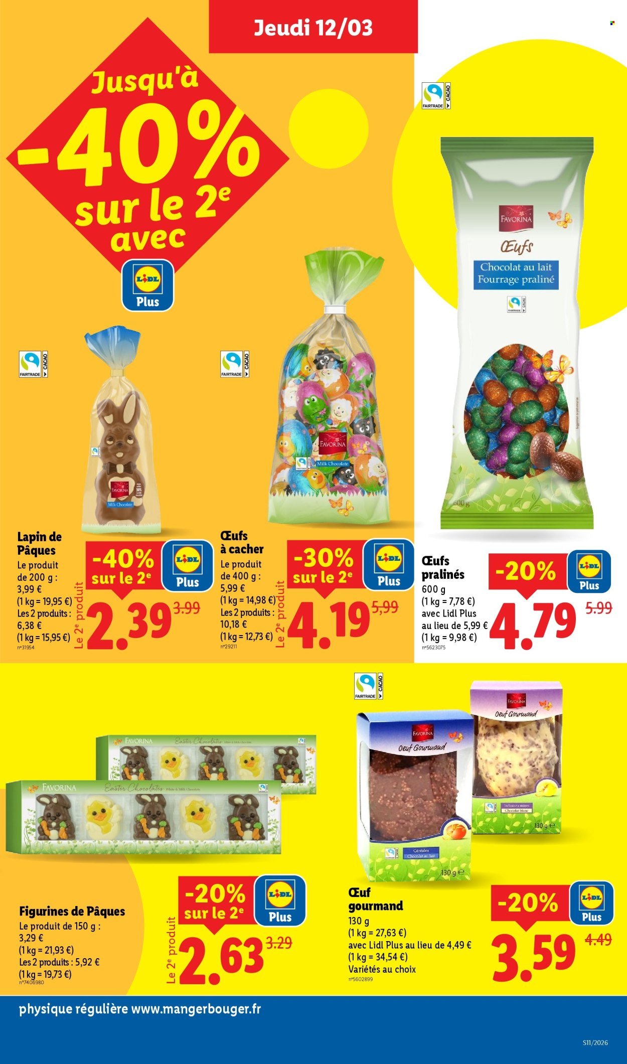 Catalogue LIDL - Les promos de la semaine (2026-03-12 - 2026-03-18)