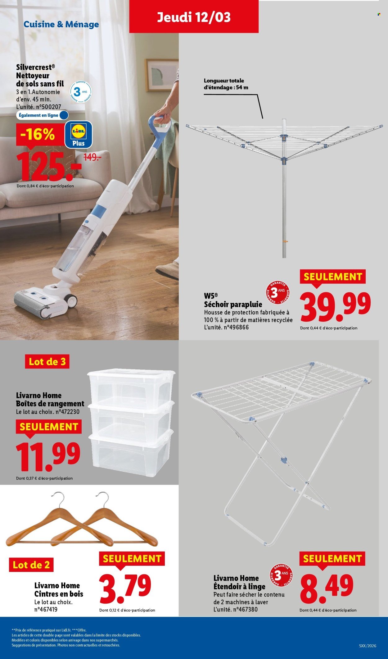Catalogue LIDL - Les promos de la semaine (2026-03-12 - 2026-03-18)