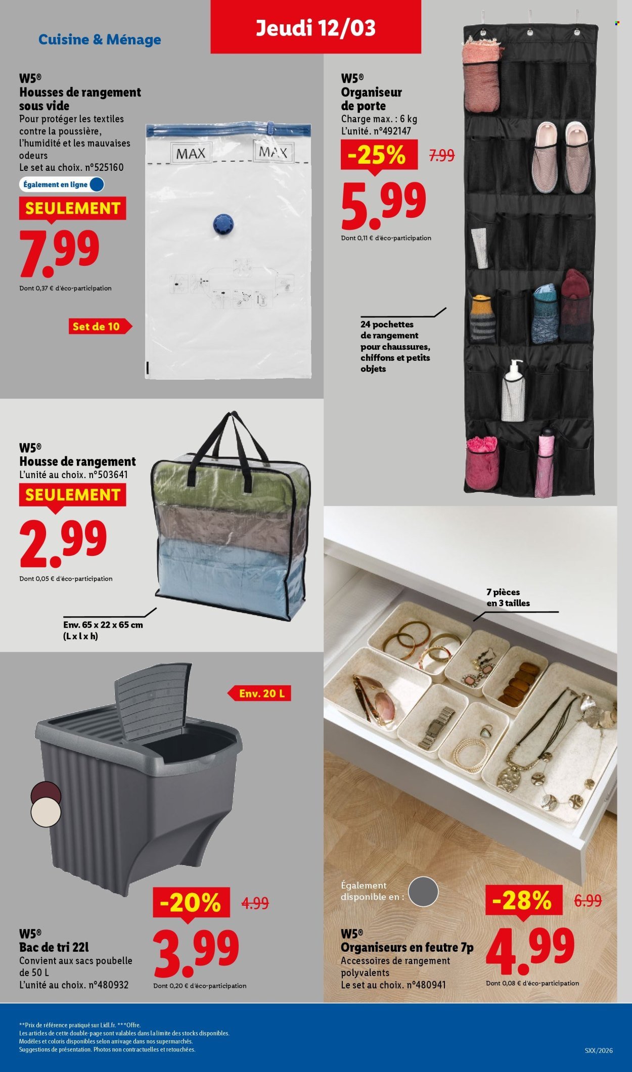 Catalogue LIDL - Les promos de la semaine (2026-03-12 - 2026-03-18)