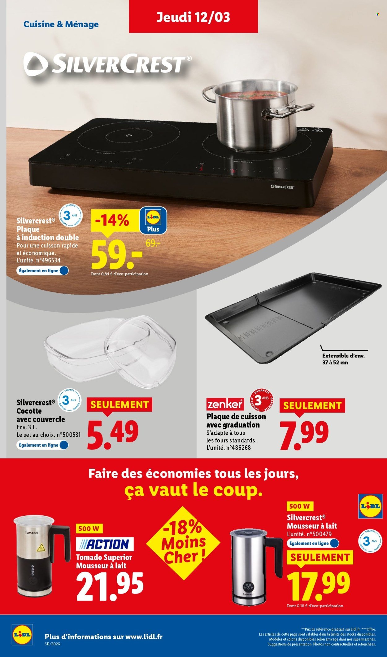 Catalogue LIDL - Les promos de la semaine (2026-03-12 - 2026-03-18)