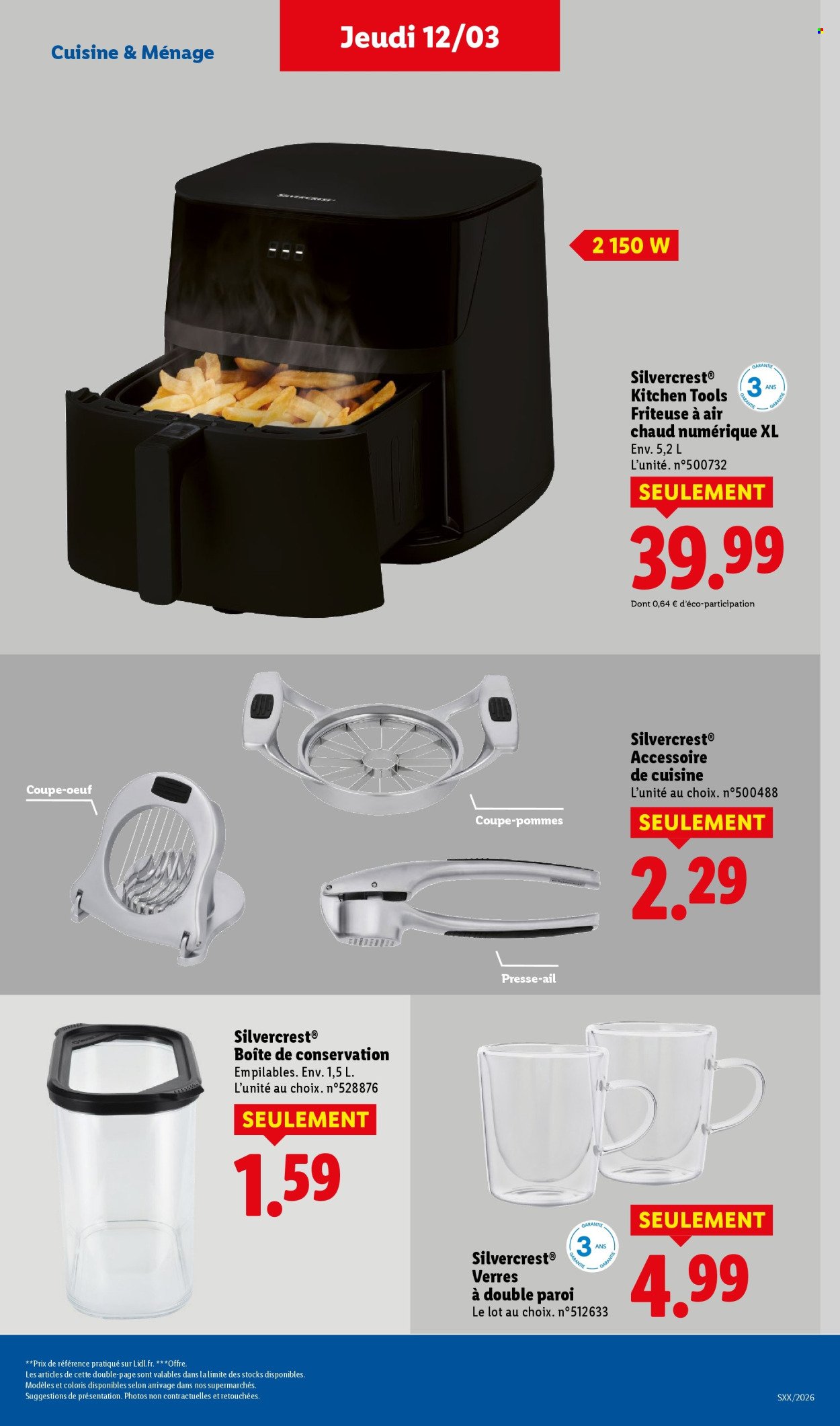 Catalogue LIDL - Les promos de la semaine (2026-03-12 - 2026-03-18)