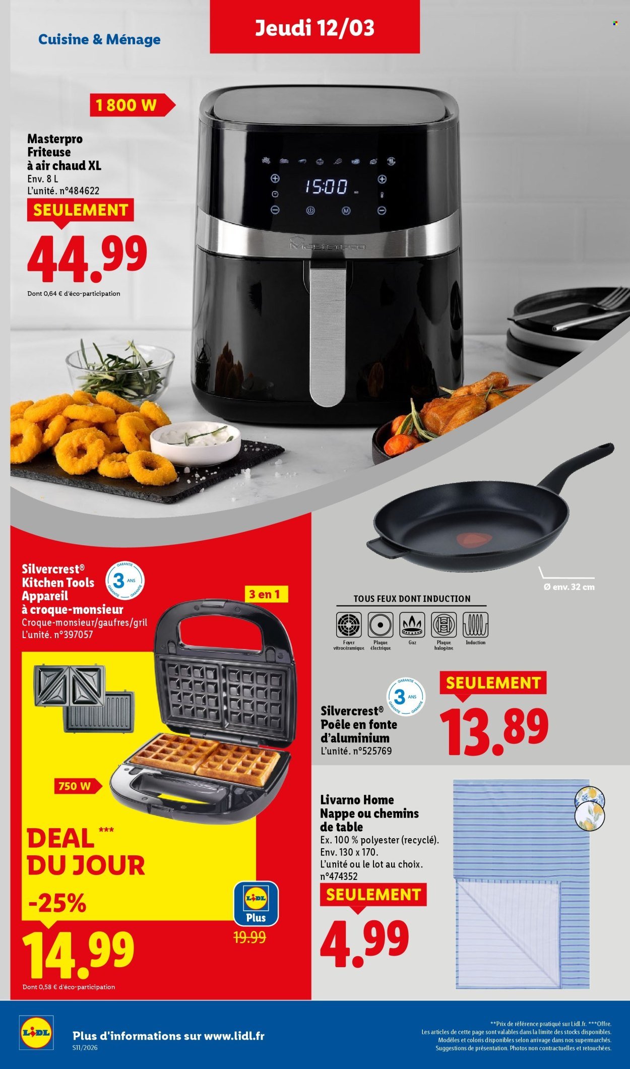 Catalogue LIDL - Les promos de la semaine (2026-03-12 - 2026-03-18)