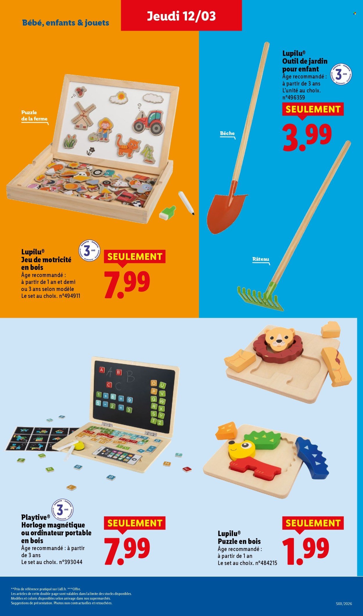 Catalogue LIDL - Les promos de la semaine (2026-03-12 - 2026-03-18)