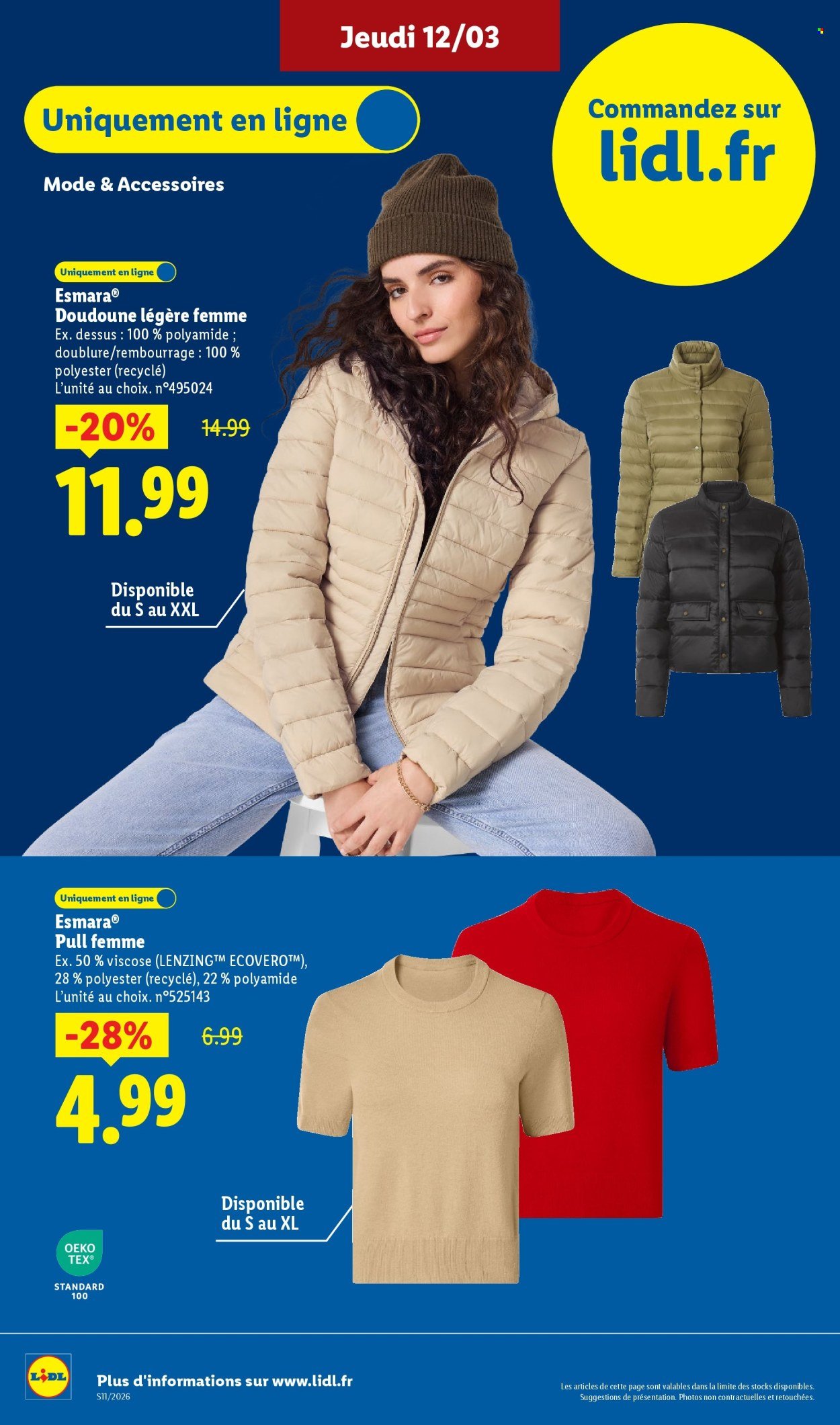 Catalogue LIDL - Les promos de la semaine (2026-03-12 - 2026-03-18)