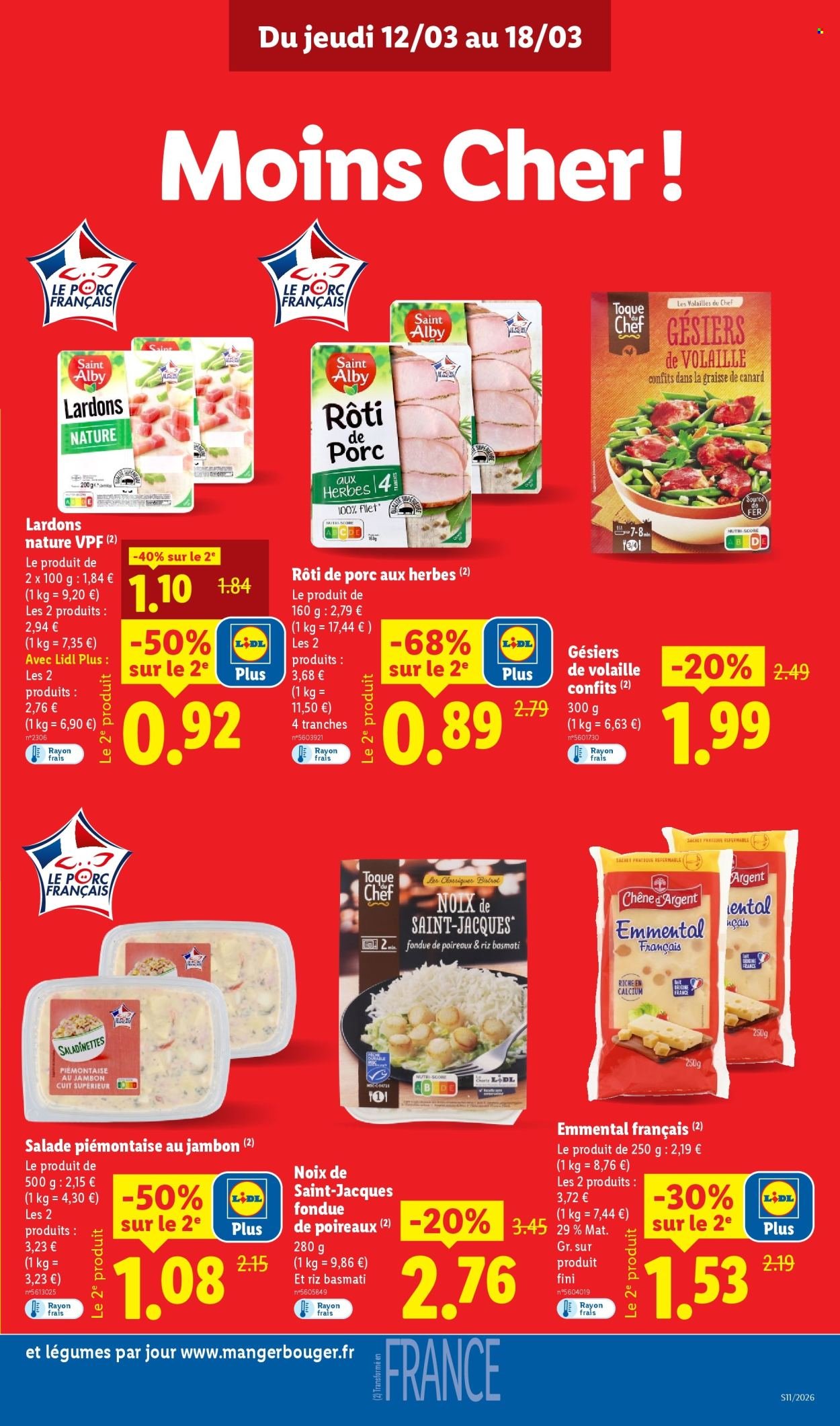 Catalogue LIDL - Les promos de la semaine (2026-03-12 - 2026-03-18)