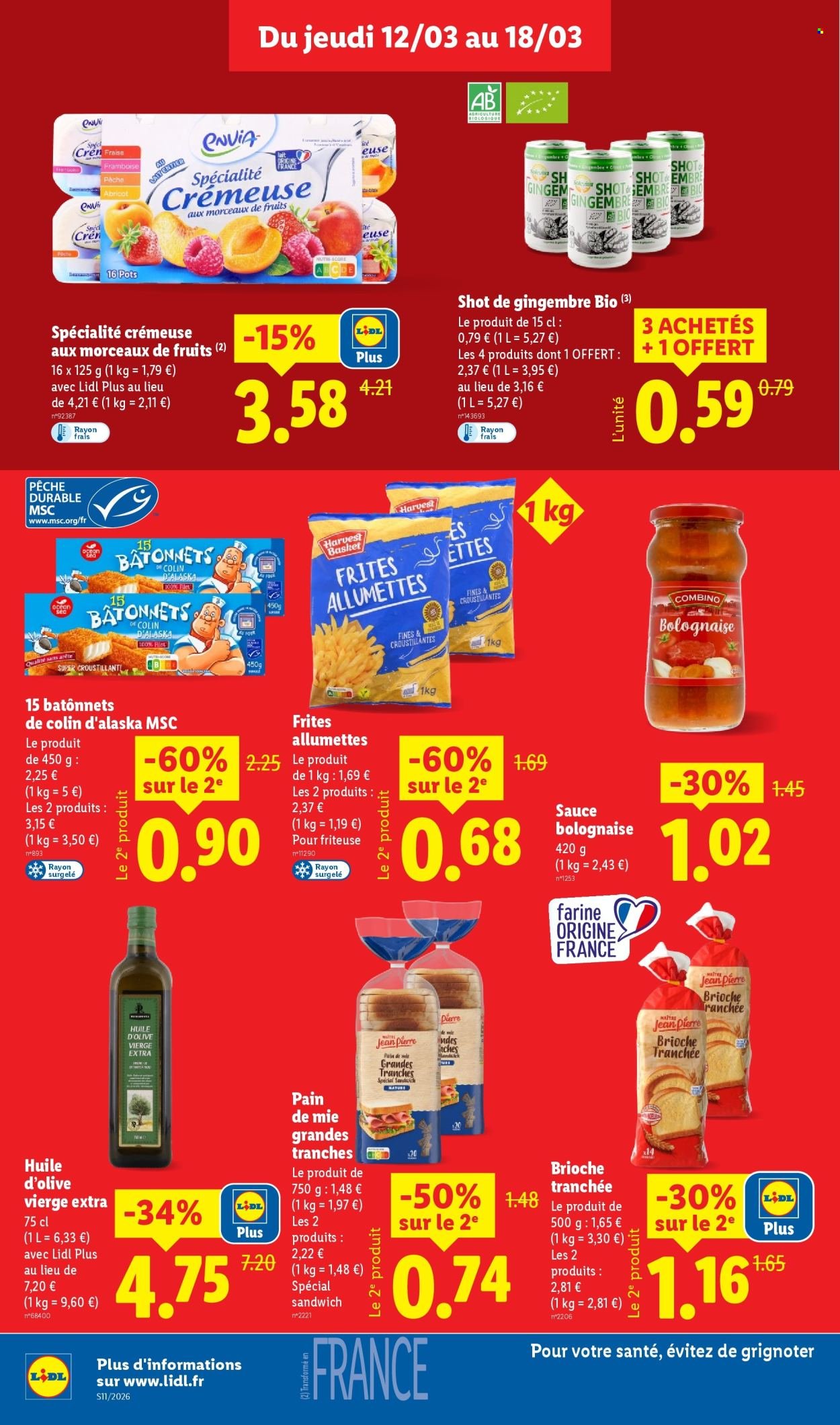 Catalogue LIDL - Les promos de la semaine (2026-03-12 - 2026-03-18)