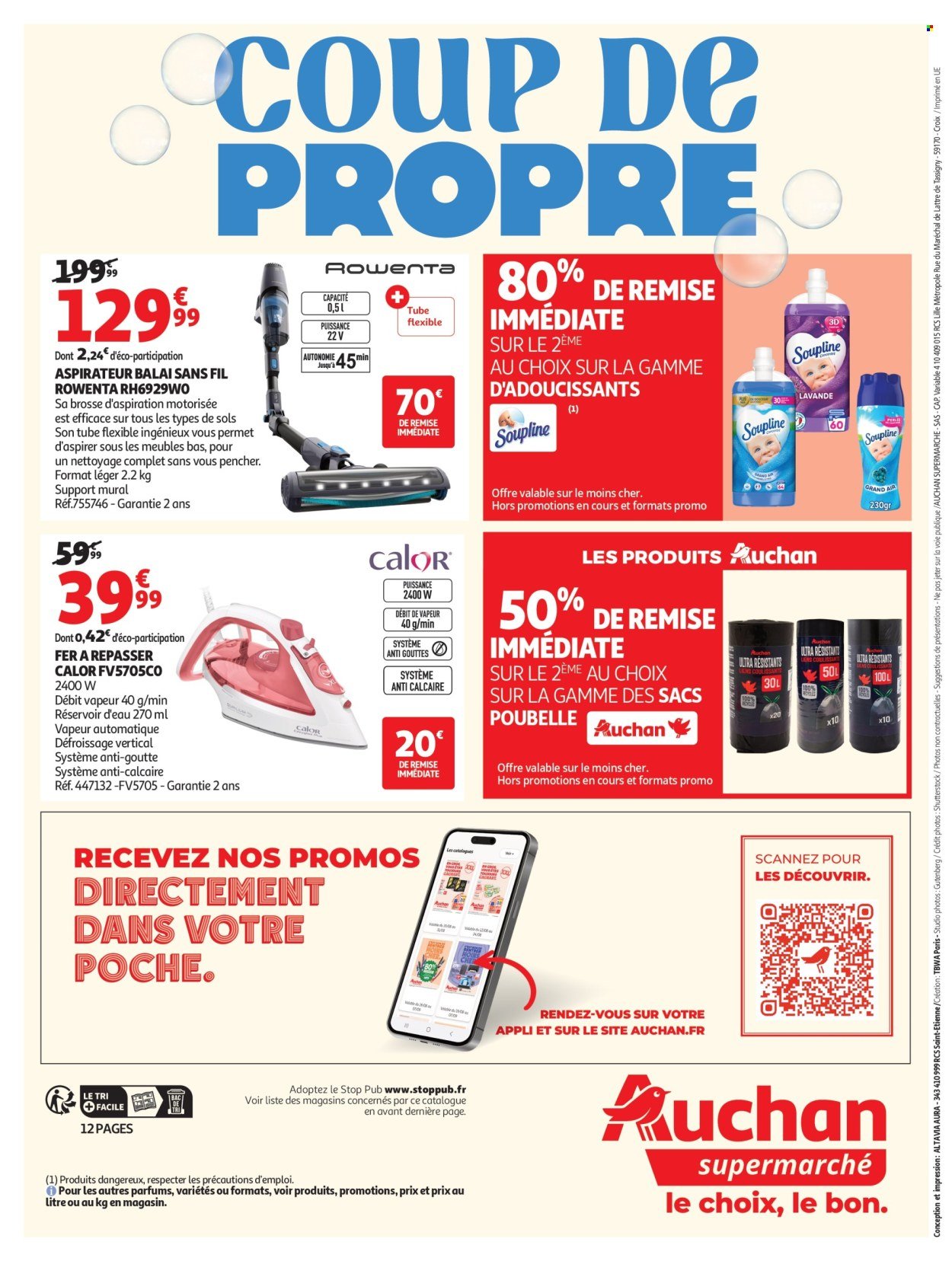 Catalogue AUCHAN - Coup de propre supers