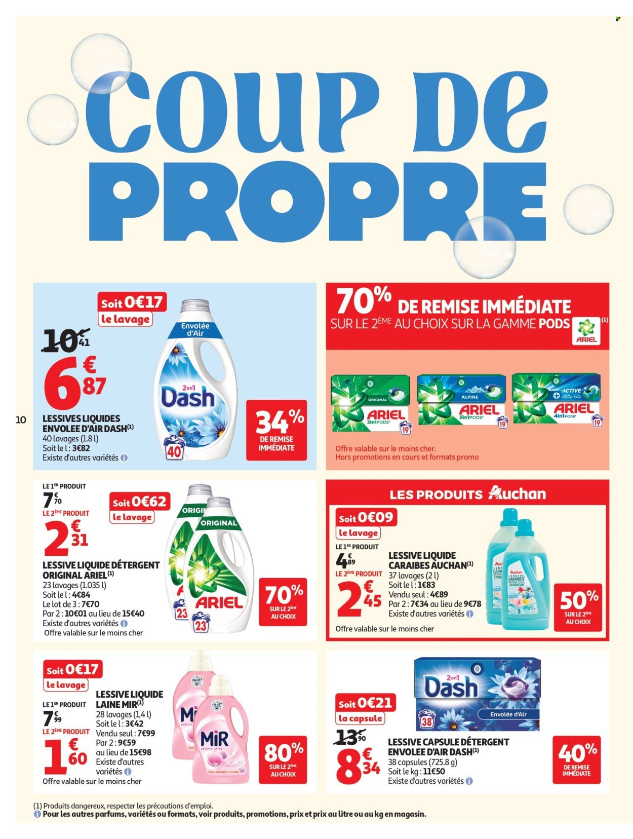 Catalogue AUCHAN - Coup de propre supers (2026-03-03 - 2026-03-14)