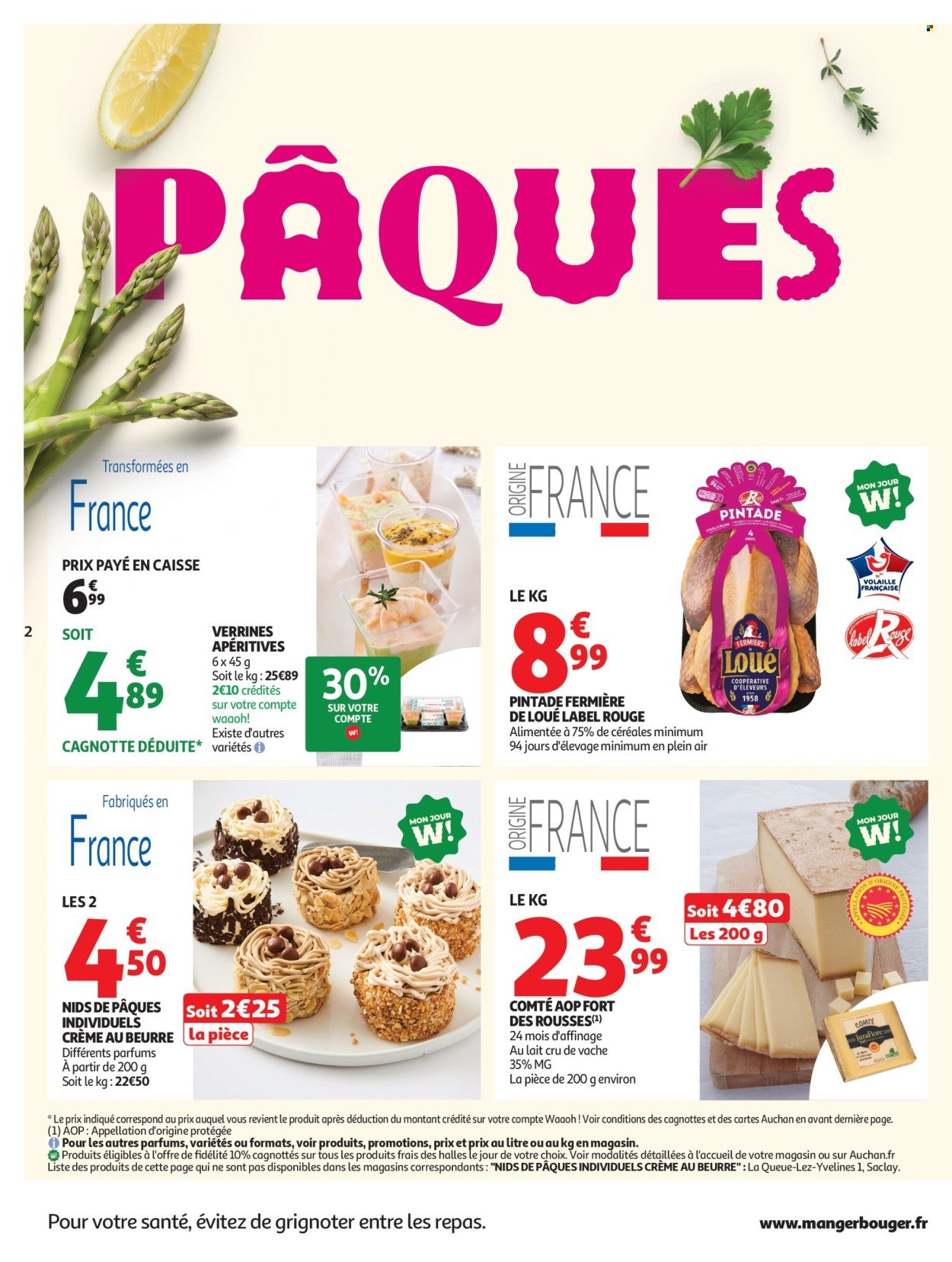 Catalogue AUCHAN - Pâques supers
