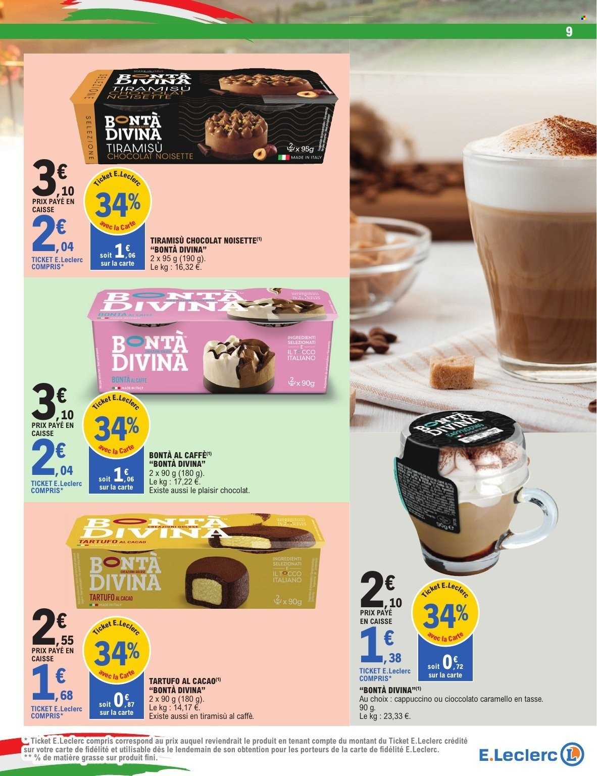 Catalogue E.LECLERC - SPECIAL ITALIE