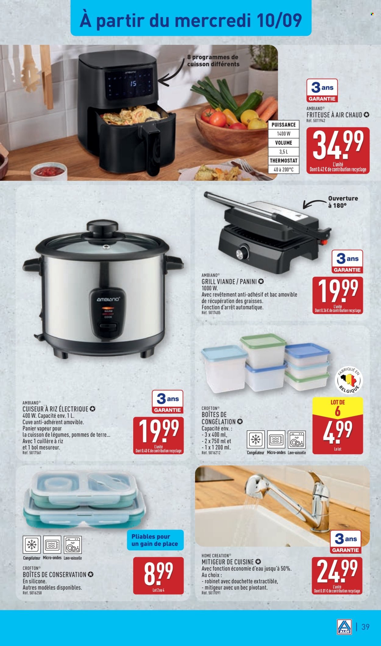 Catalogue ALDI - Les très grands arrivages (2025-09-09 - 2025-09-15)
