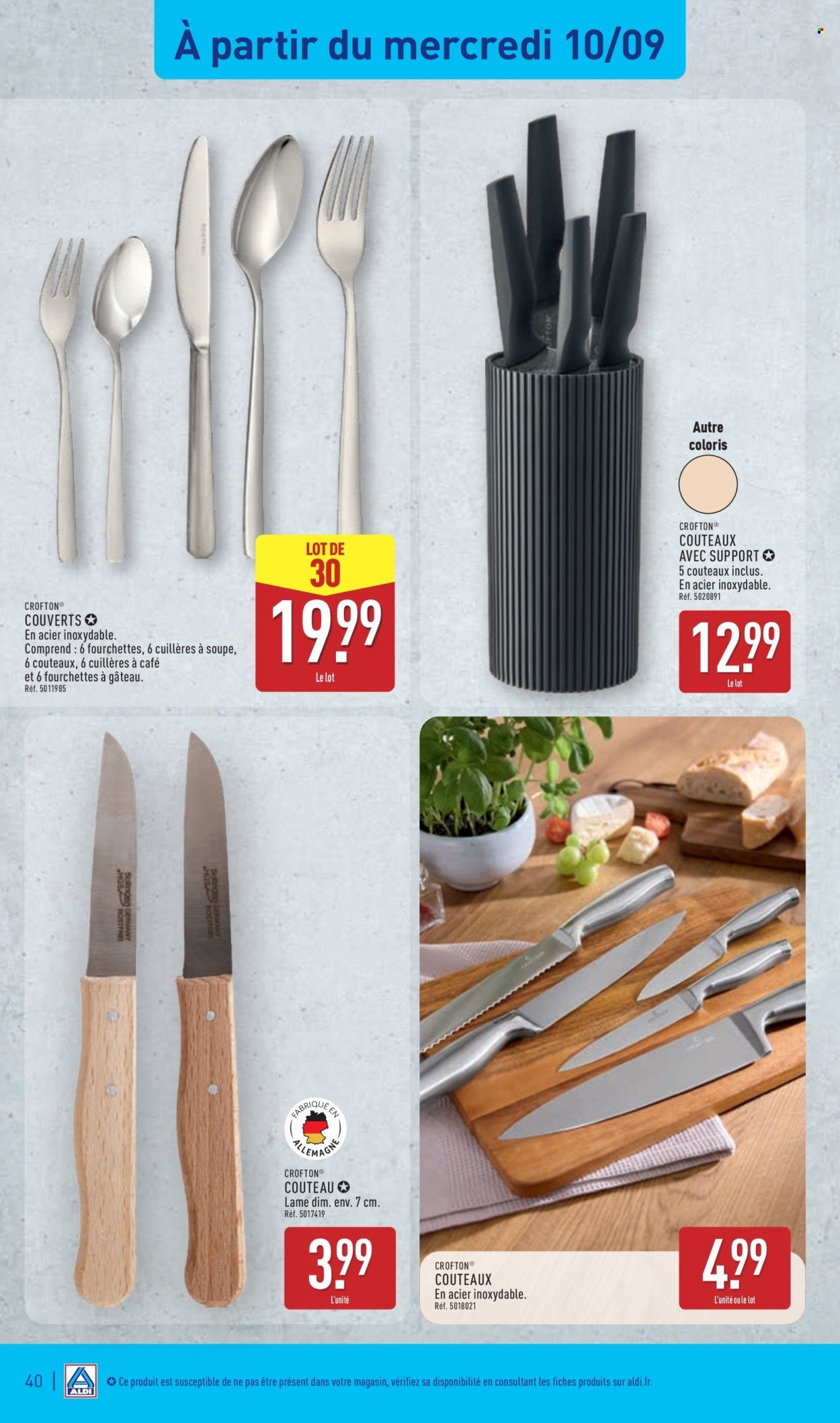 Catalogue ALDI - Les très grands arrivages (2025-09-09 - 2025-09-15)