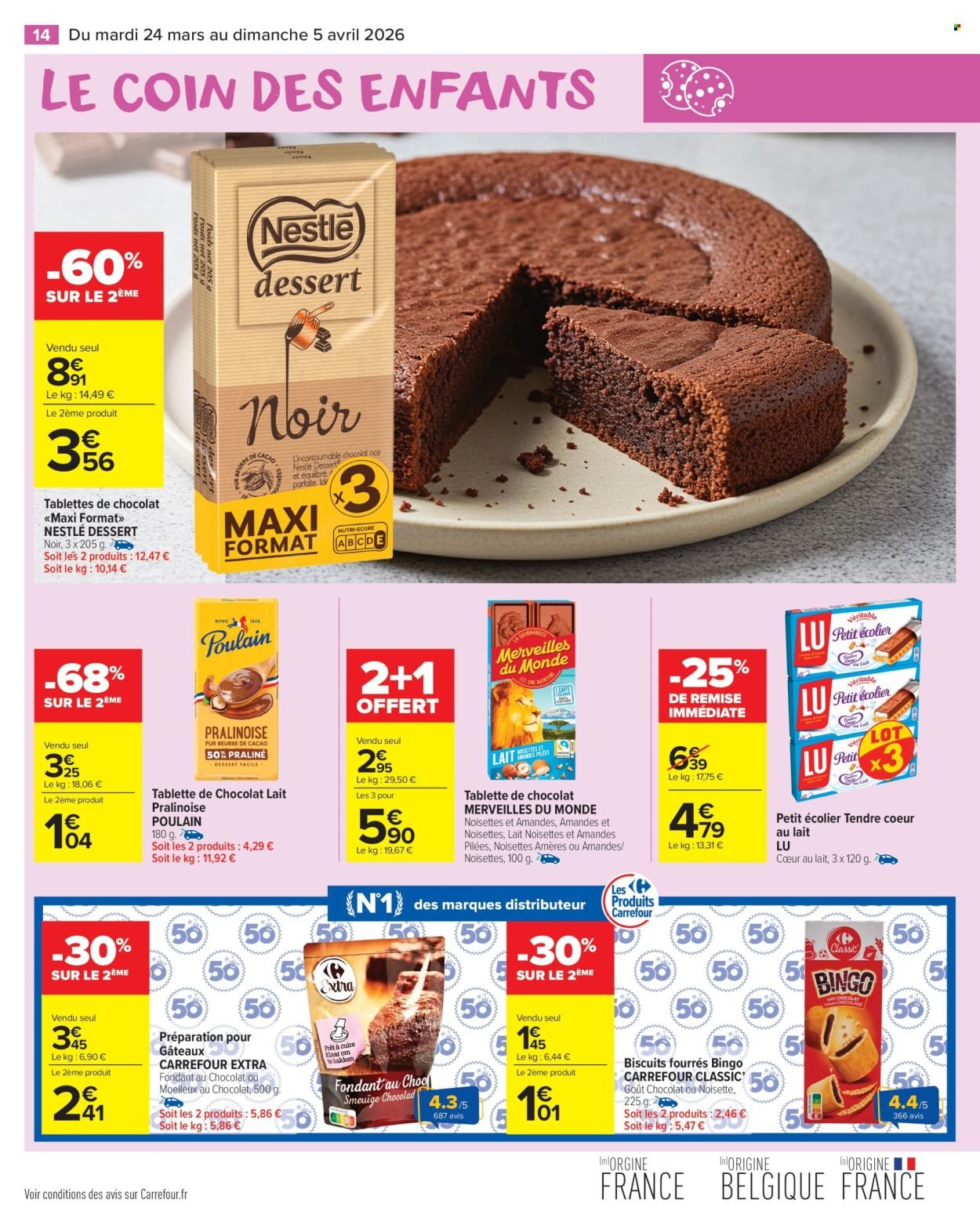 Catalogue CARREFOUR MARKET - PÂQUES POUR TOUS LES GOÛTS (2026-03-24 - 2026-04-05)