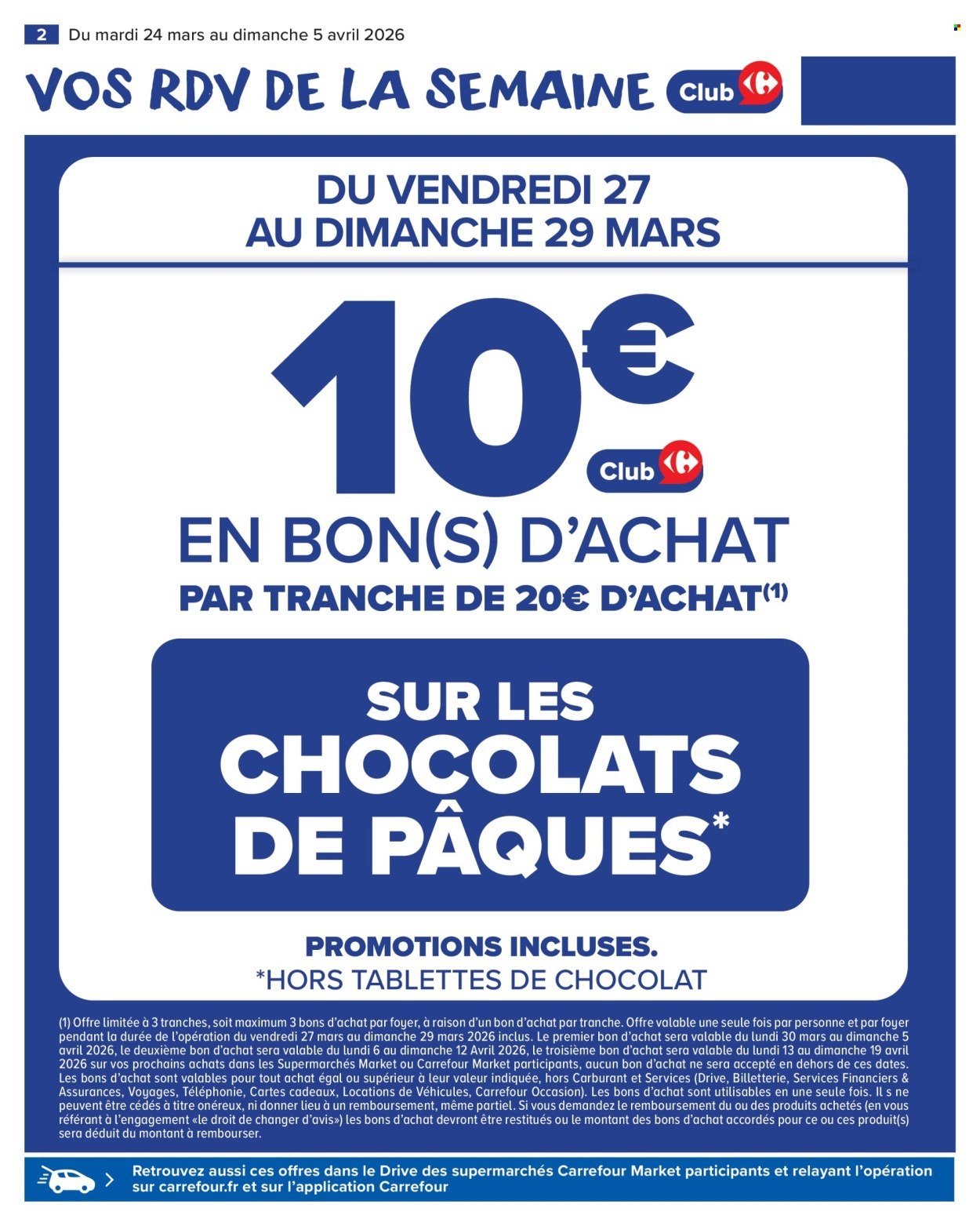 Catalogue CARREFOUR MARKET - PÂQUES POUR TOUS LES GOÛTS