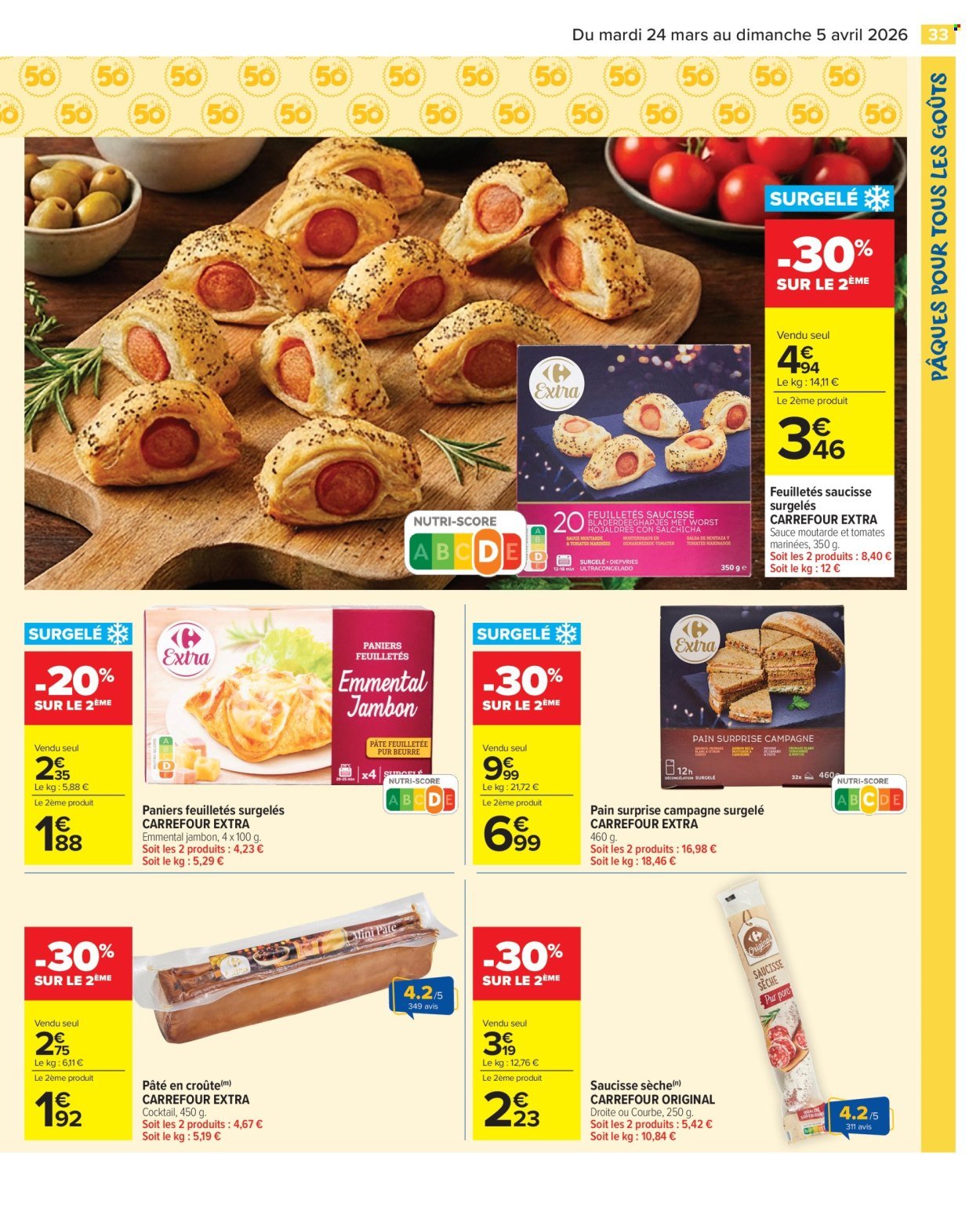 Catalogue CARREFOUR MARKET - PÂQUES POUR TOUS LES GOÛTS (2026-03-24 - 2026-04-05)