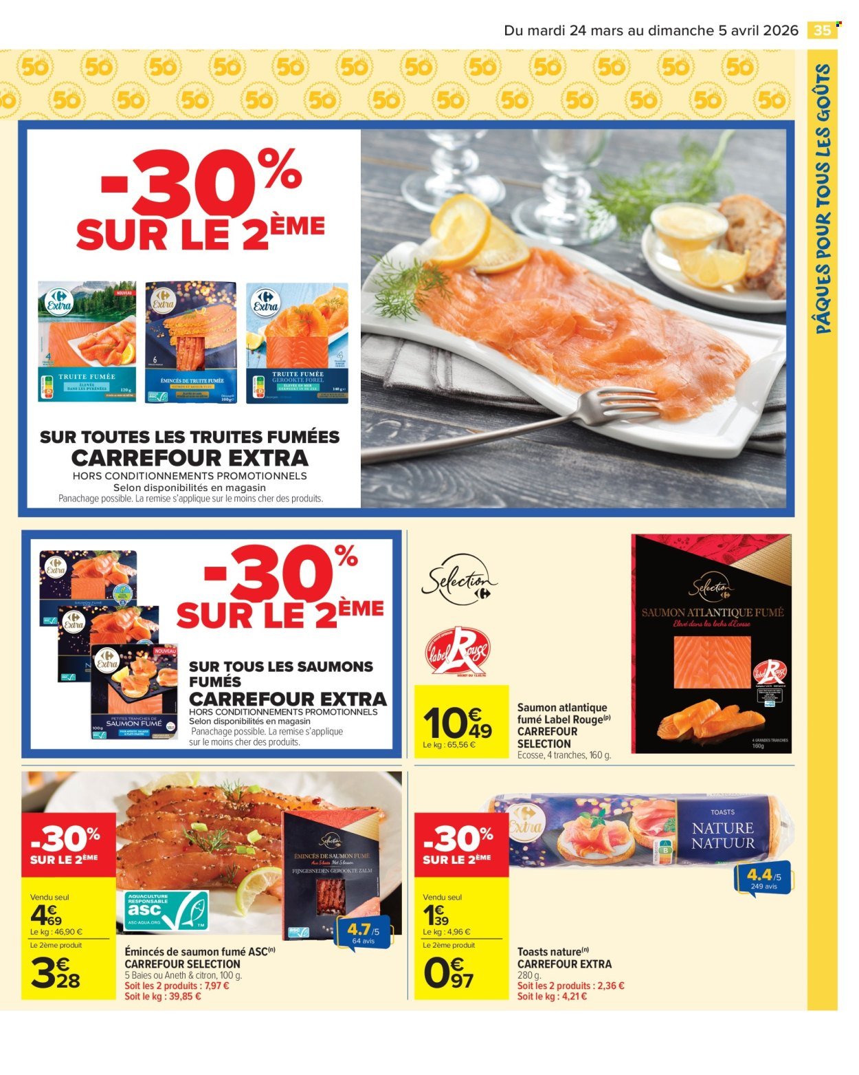 Catalogue CARREFOUR MARKET - PÂQUES POUR TOUS LES GOÛTS (2026-03-24 - 2026-04-05)