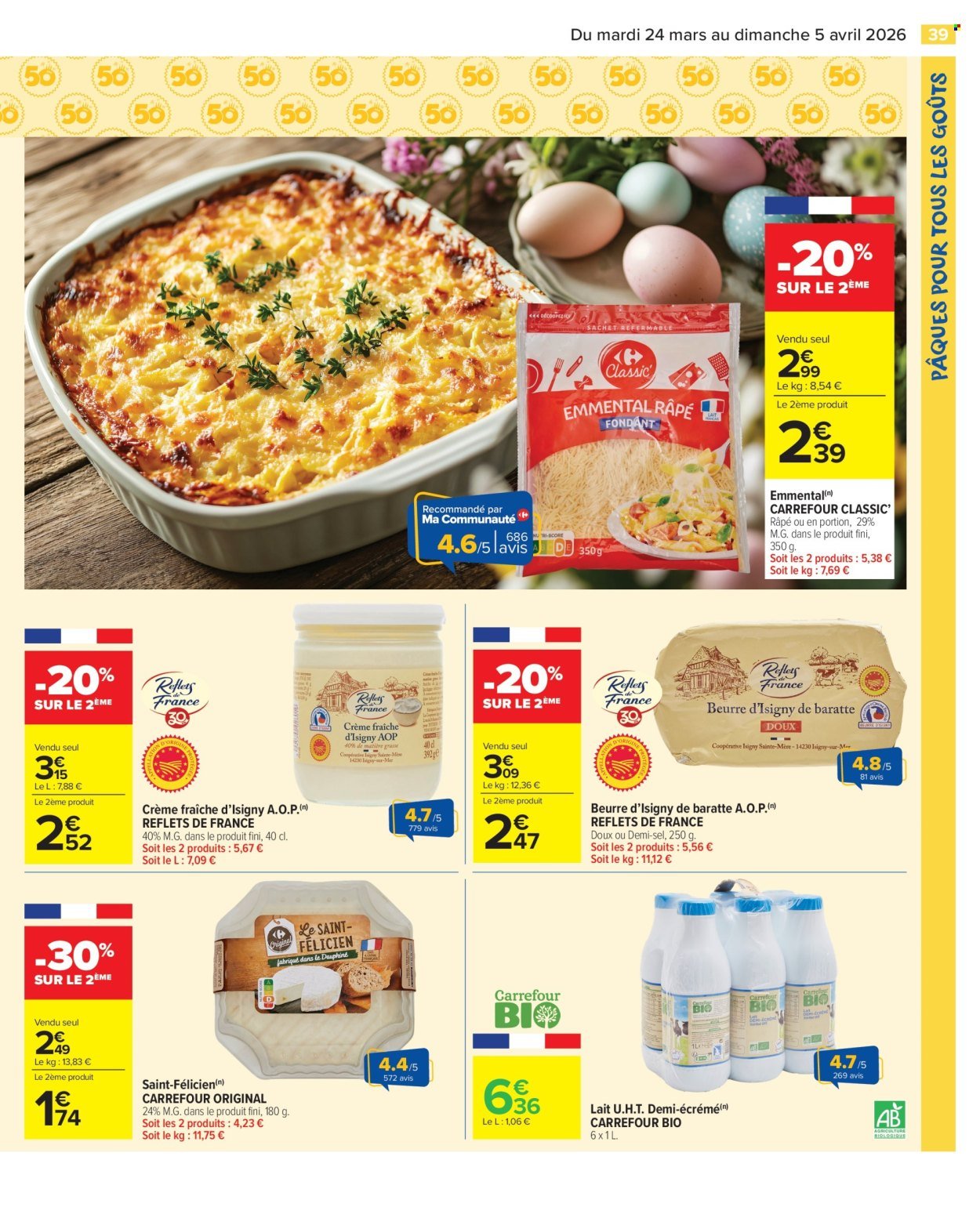 Catalogue CARREFOUR MARKET - PÂQUES POUR TOUS LES GOÛTS (2026-03-24 - 2026-04-05)