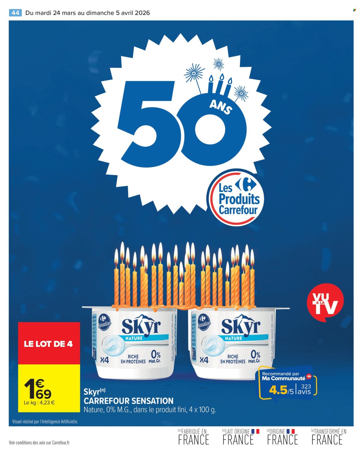 Catalogue CARREFOUR MARKET - PÂQUES POUR TOUS LES GOÛTS (2026-03-24 - 2026-04-05)