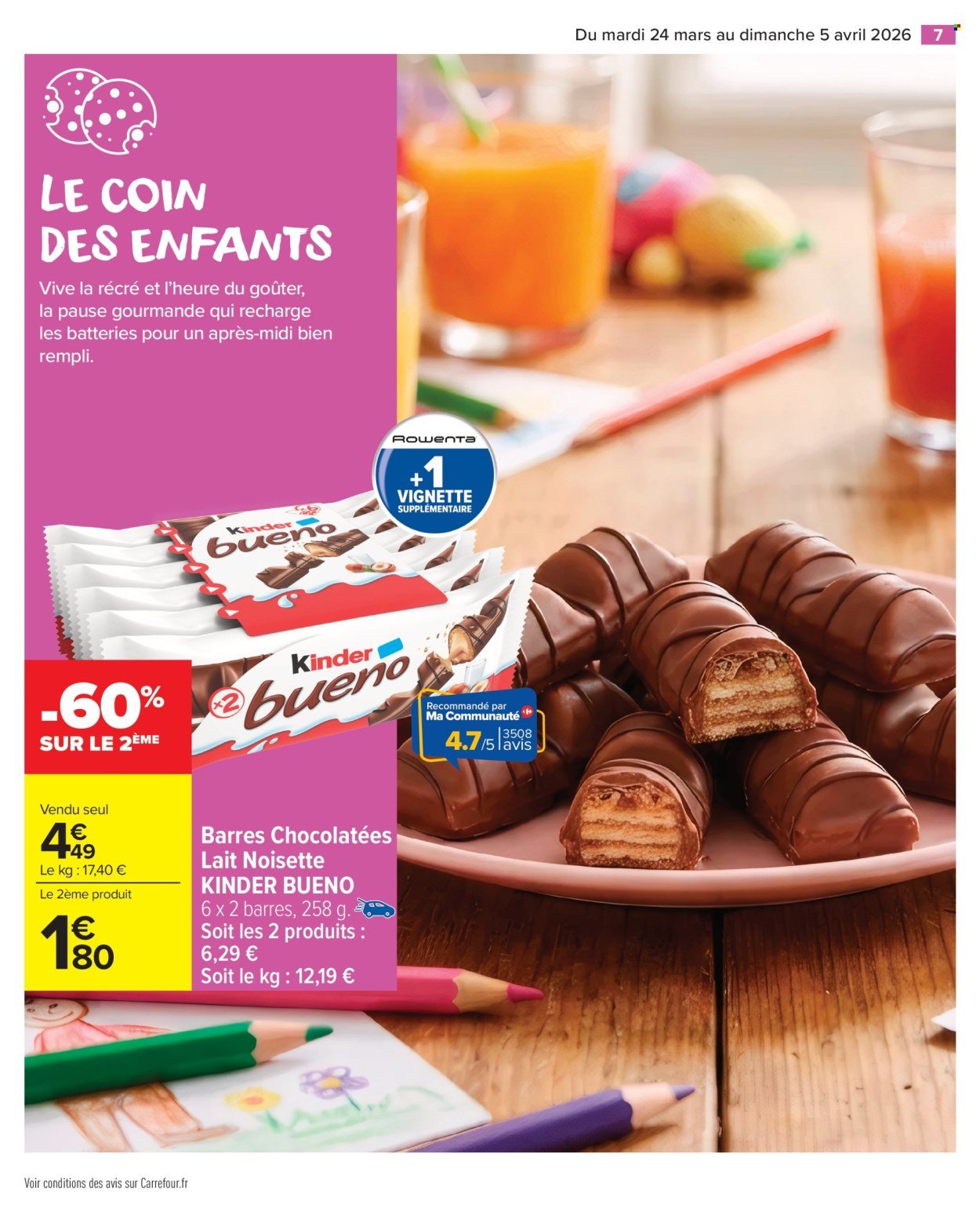 Catalogue CARREFOUR MARKET - PÂQUES POUR TOUS LES GOÛTS (2026-03-24 - 2026-04-05)