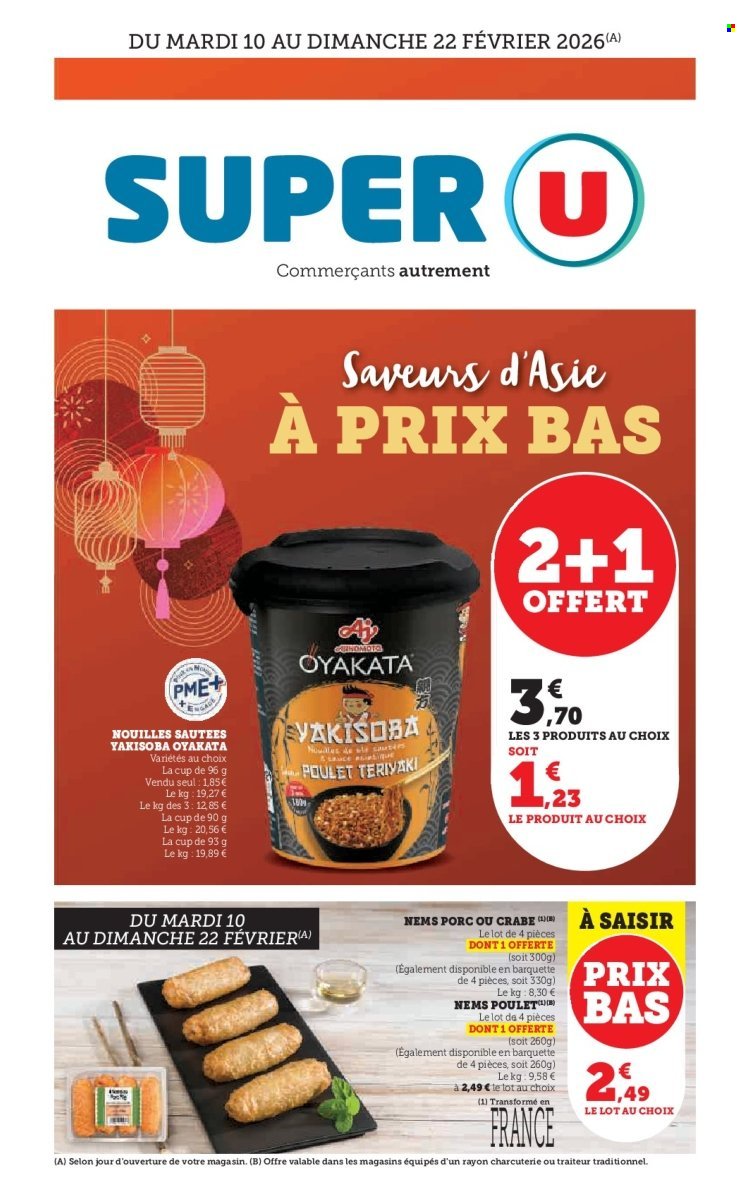 Catalogue SUPER U - Les prix bas de la semaine