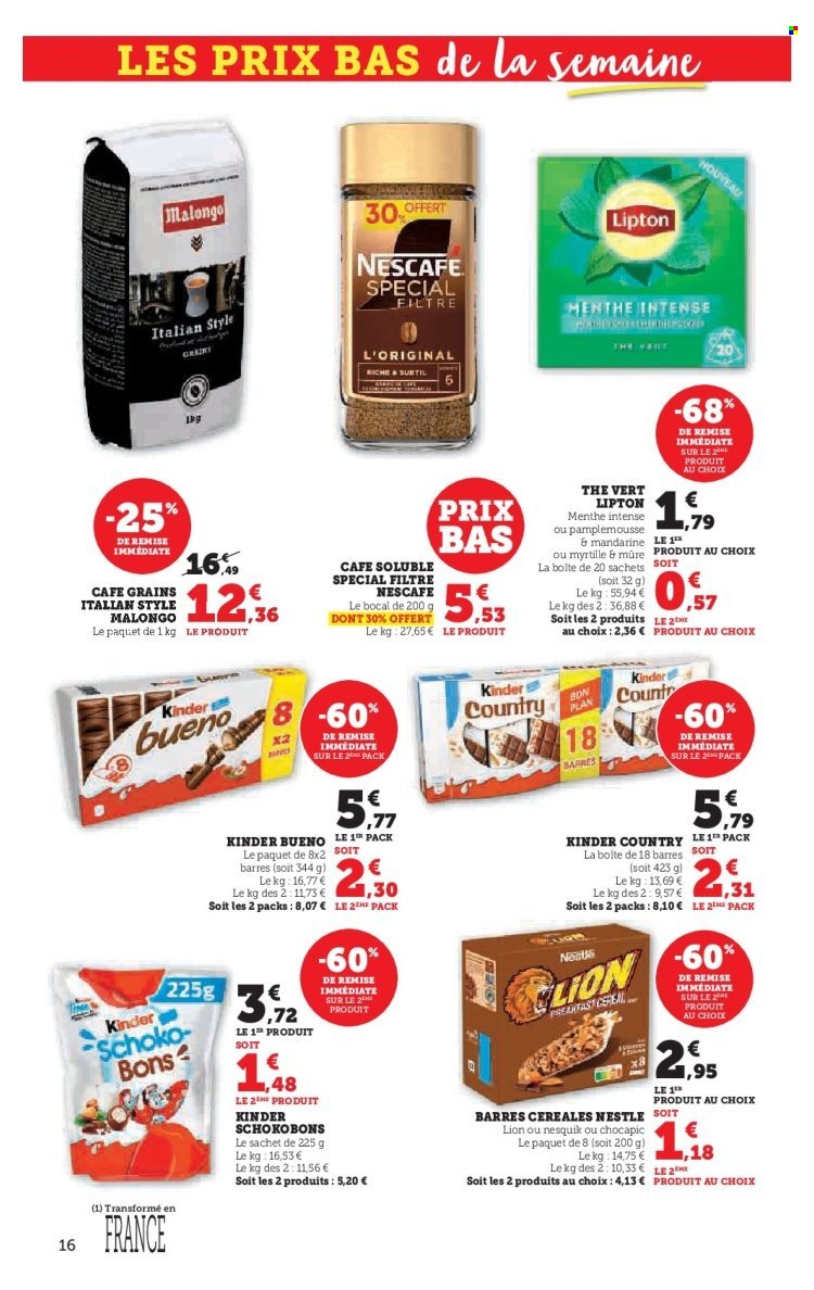 Catalogue SUPER U - Les prix bas de la semaine