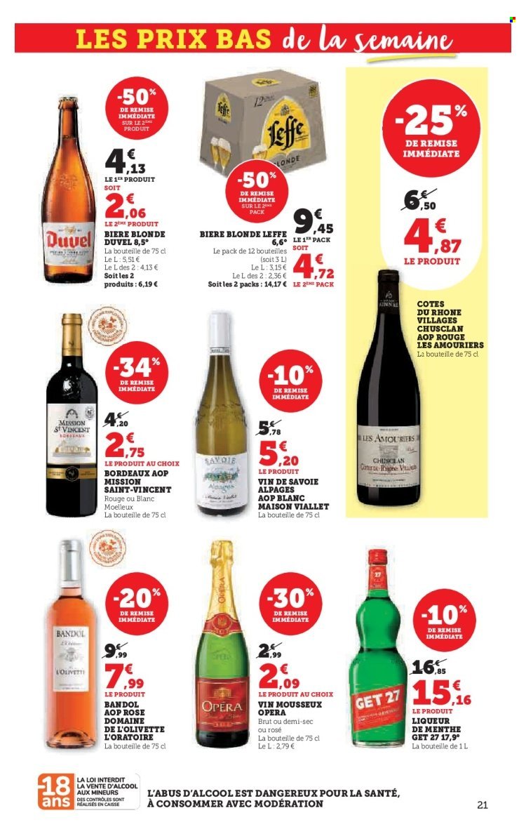Catalogue SUPER U - Les prix bas de la semaine