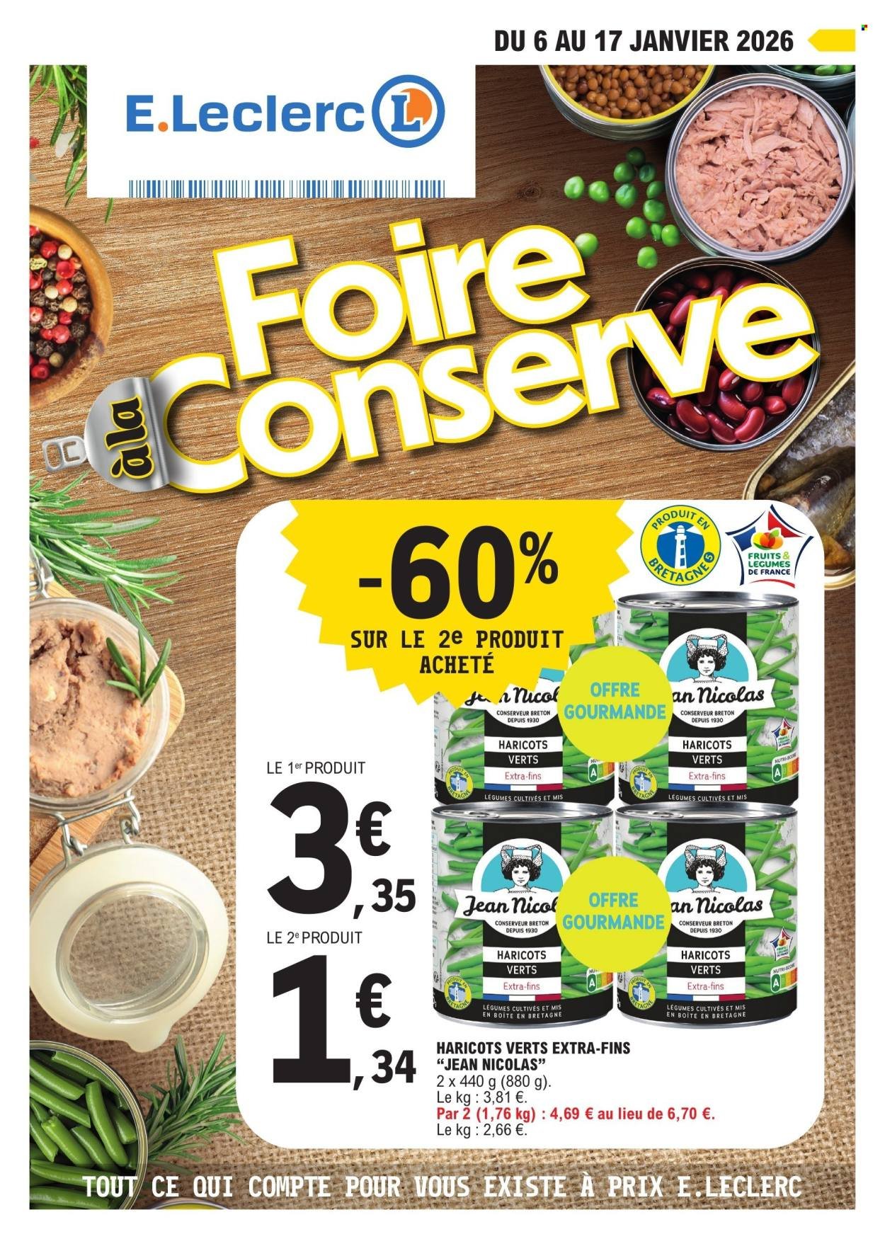 Catalogue E.LECLERC - FOIRE A LA CONSERVE
