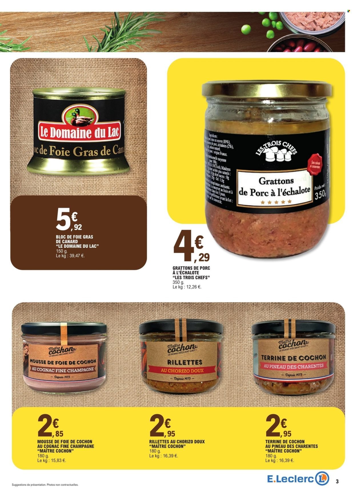 Catalogue E.LECLERC - FOIRE A LA CONSERVE (2026-01-06 - 2026-01-17)