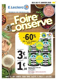 Catalogue E.LECLERC - FOIRE A LA CONSERVE