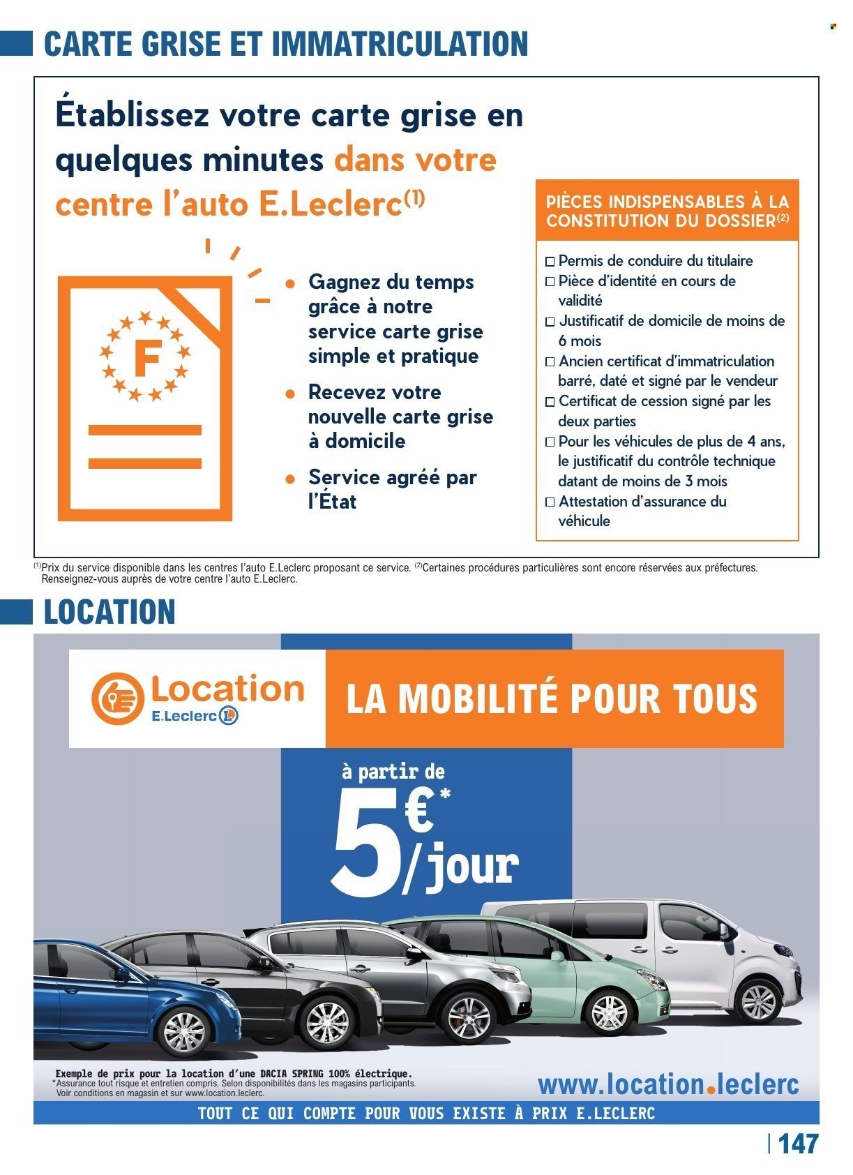 Catalogue E.LECLERC - GUIDE EQUIPEMENT AUTO (2025-04-22 - 2026-03-28)
