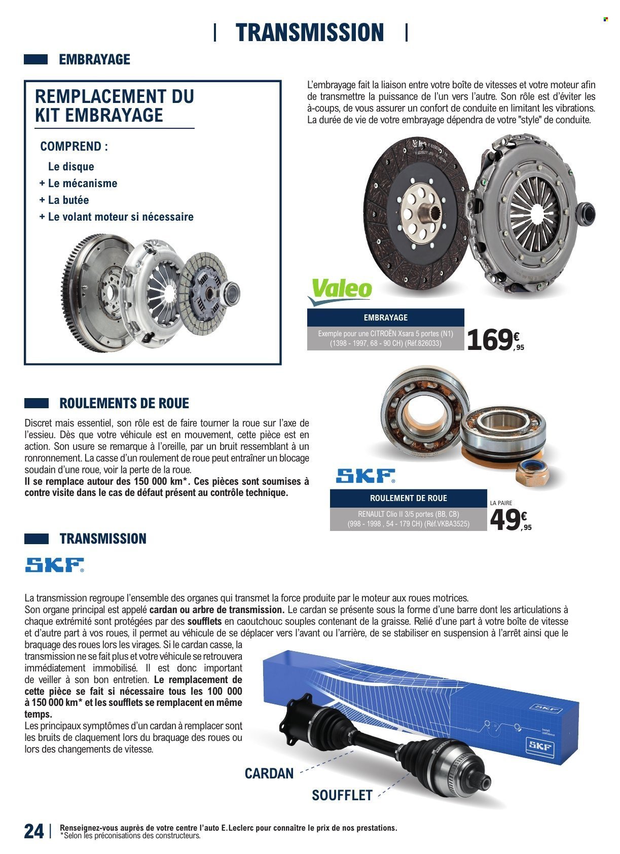 Catalogue E.LECLERC - GUIDE EQUIPEMENT AUTO (2025-04-22 - 2026-03-28)