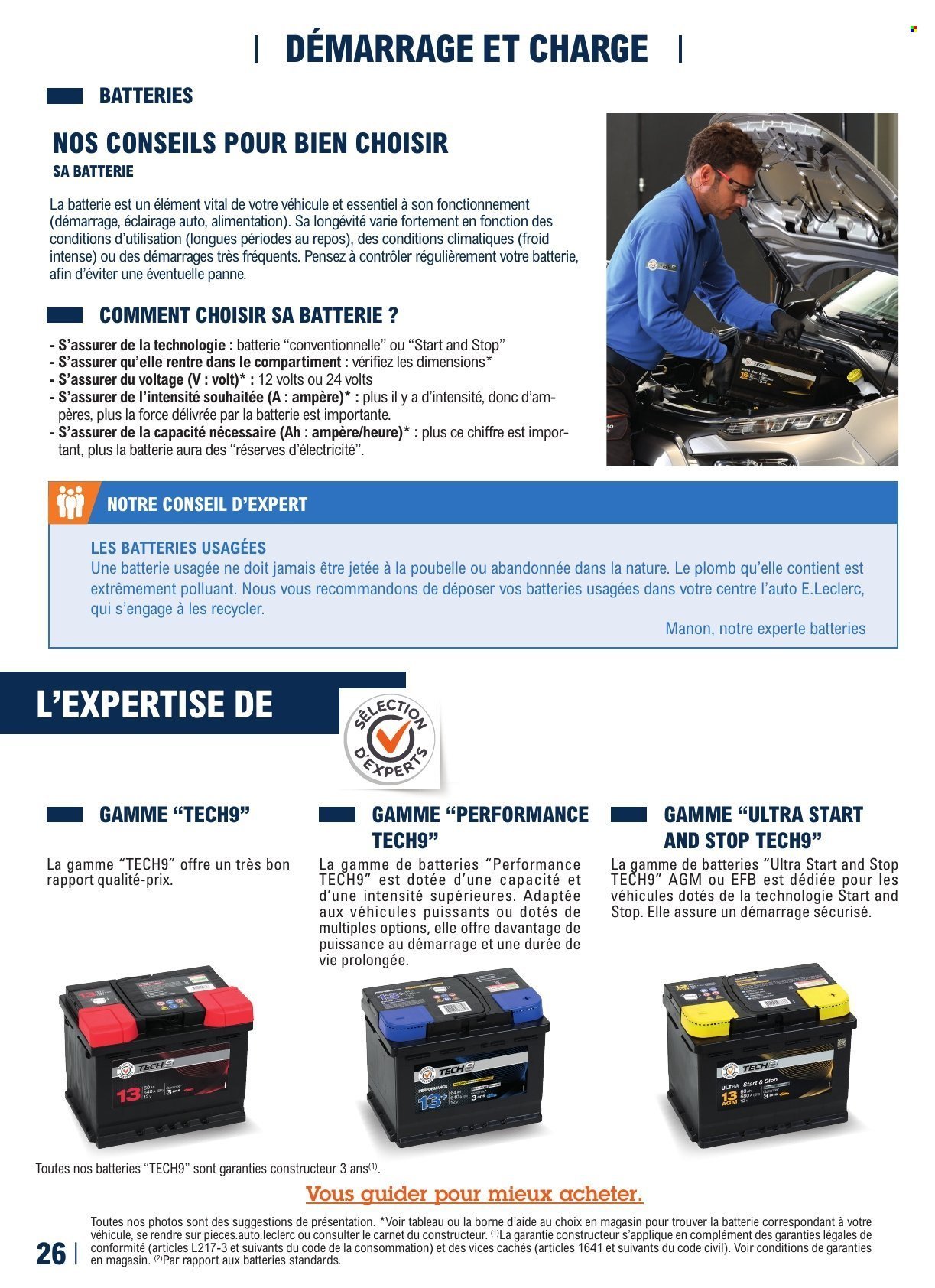 Catalogue E.LECLERC - GUIDE EQUIPEMENT AUTO (2025-04-22 - 2026-03-28)