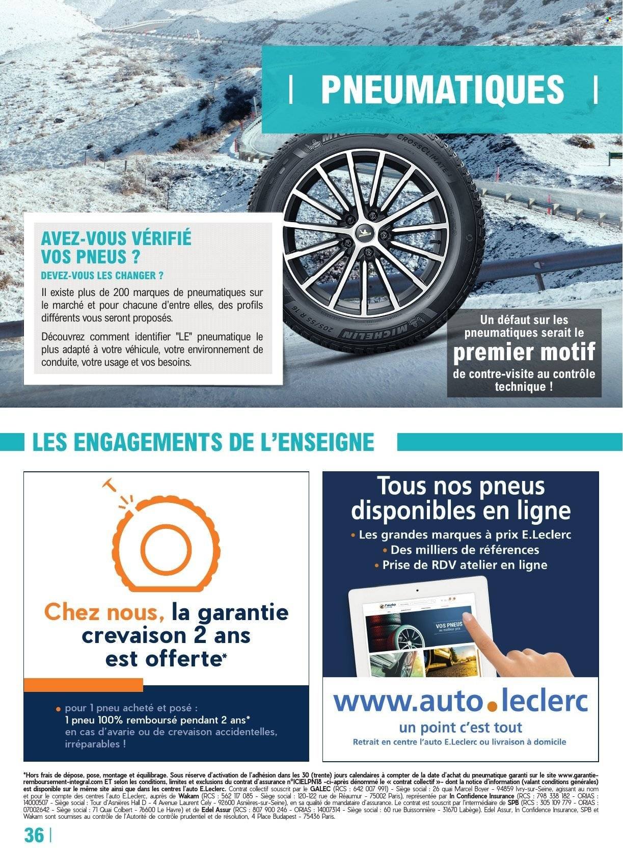Catalogue E.LECLERC - GUIDE EQUIPEMENT AUTO (2025-04-22 - 2026-03-28)