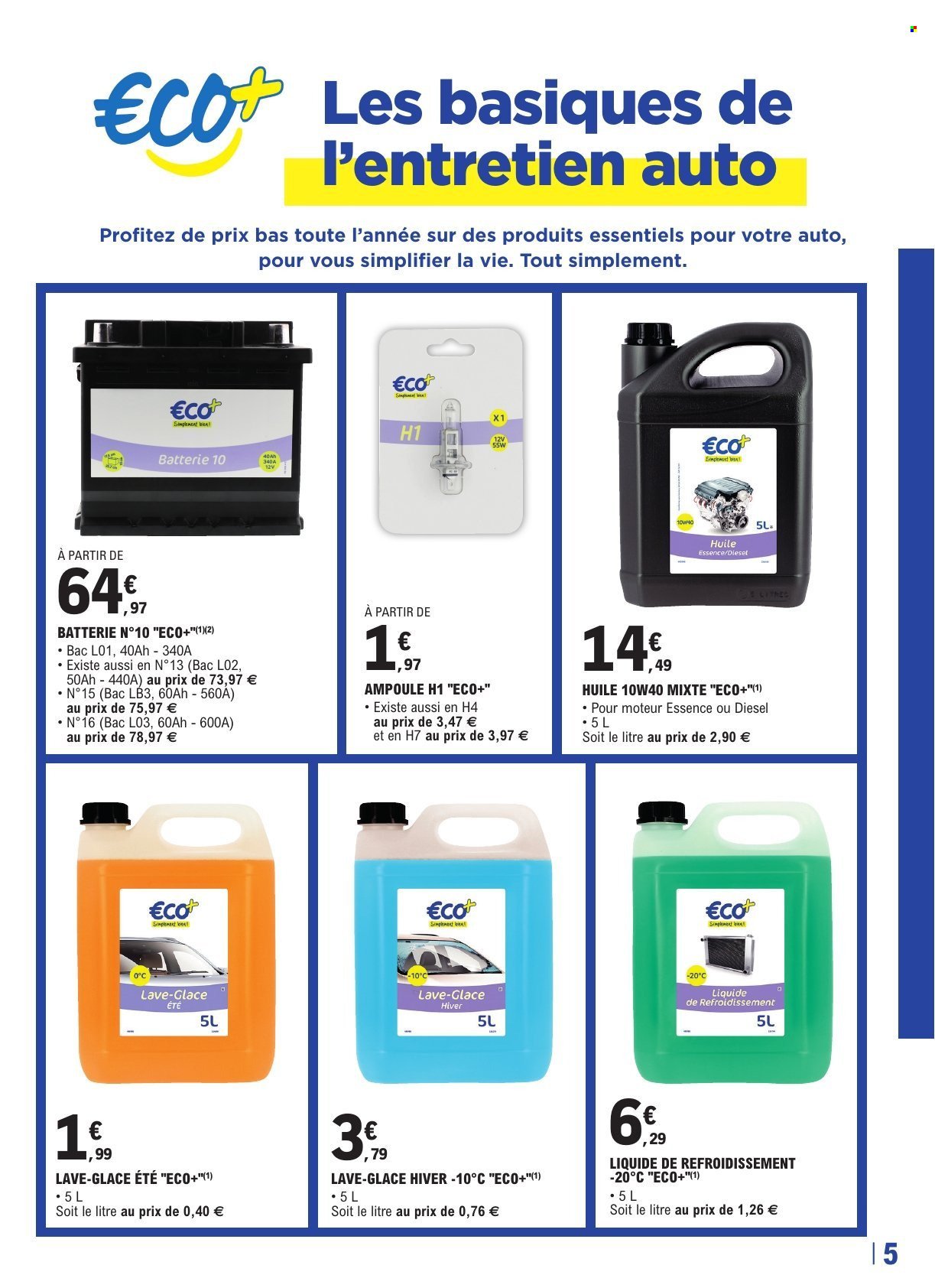 Catalogue E.LECLERC - GUIDE EQUIPEMENT AUTO (2025-04-22 - 2026-03-28)