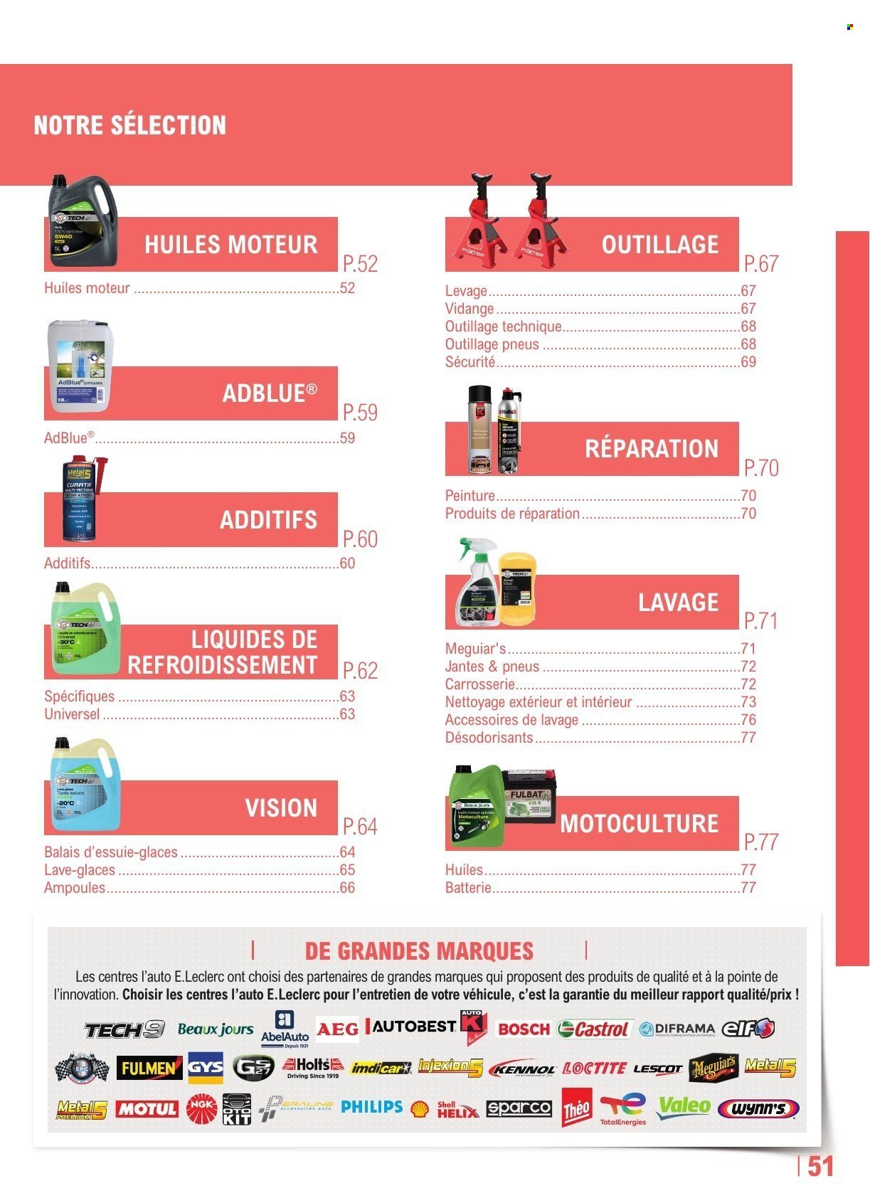 Catalogue E.LECLERC - GUIDE EQUIPEMENT AUTO (2025-04-22 - 2026-03-28)