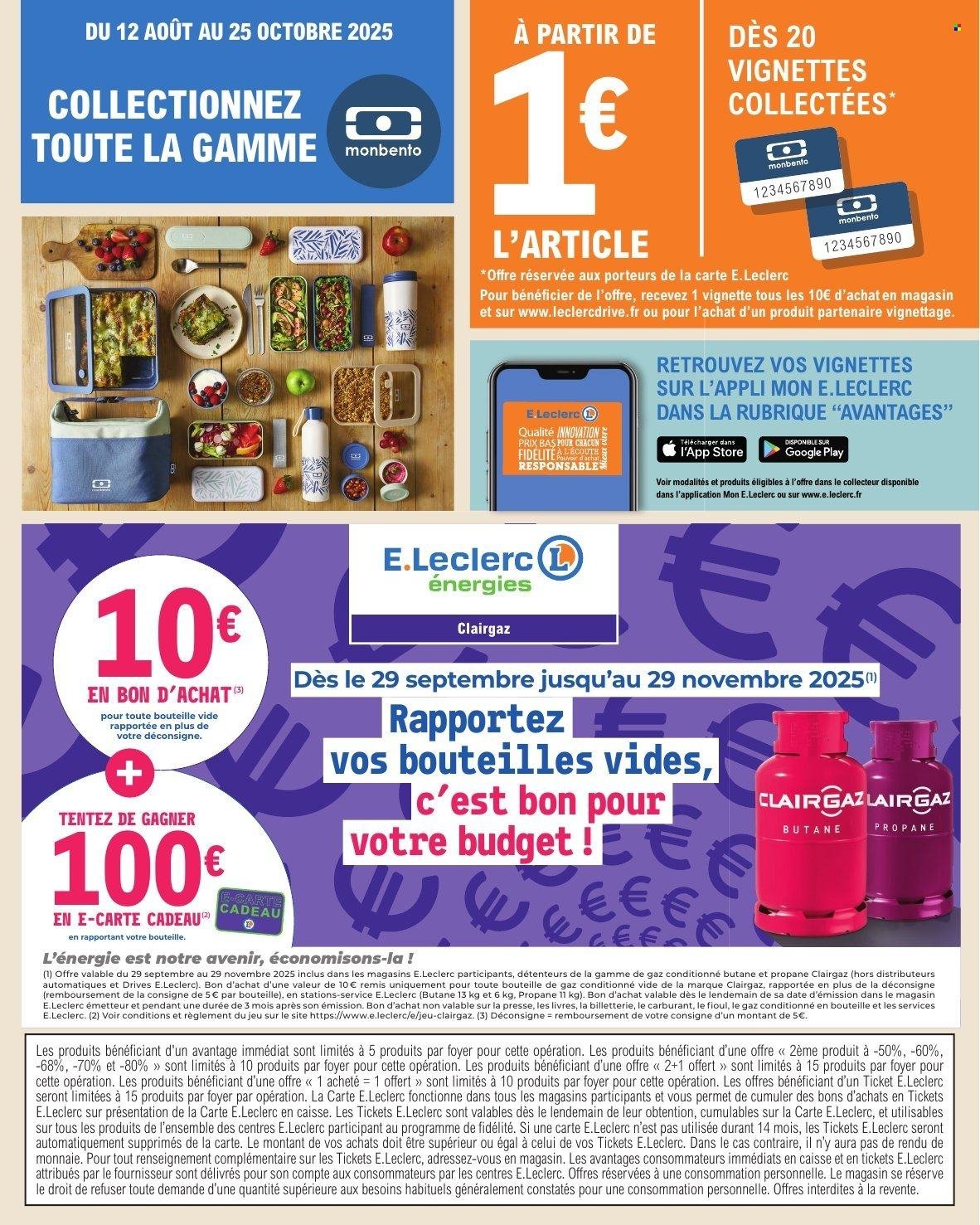 Catalogue E.LECLERC - DEPENSER MOINS (2025-09-23 - 2025-10-04)