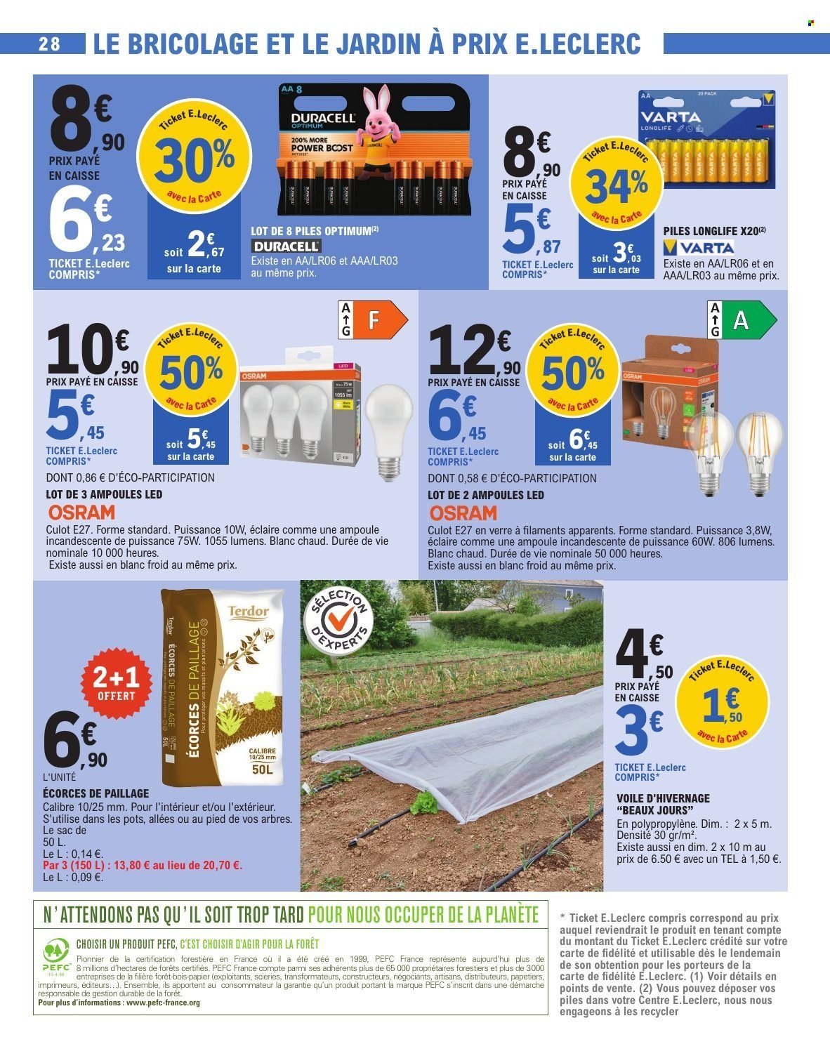 Catalogue E.LECLERC - DEPENSER MOINS (2025-09-23 - 2025-10-04)