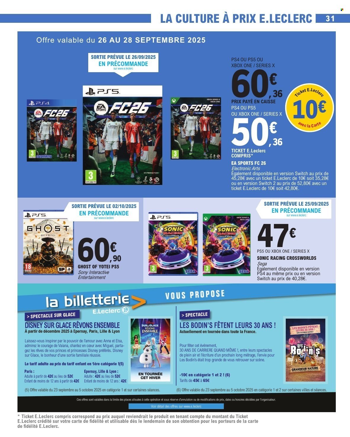 Catalogue E.LECLERC - DEPENSER MOINS (2025-09-23 - 2025-10-04)