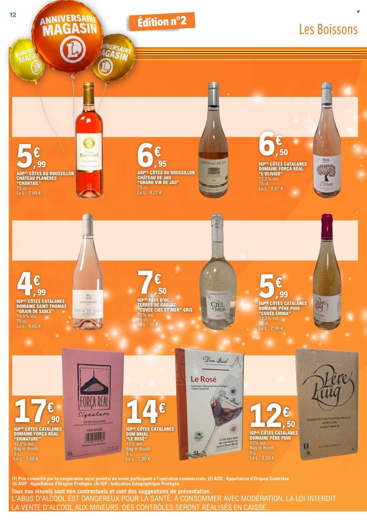 Catalogue E.LECLERC - ANNIVERSAIRE